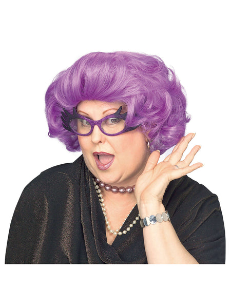 Purple The Dame Wig