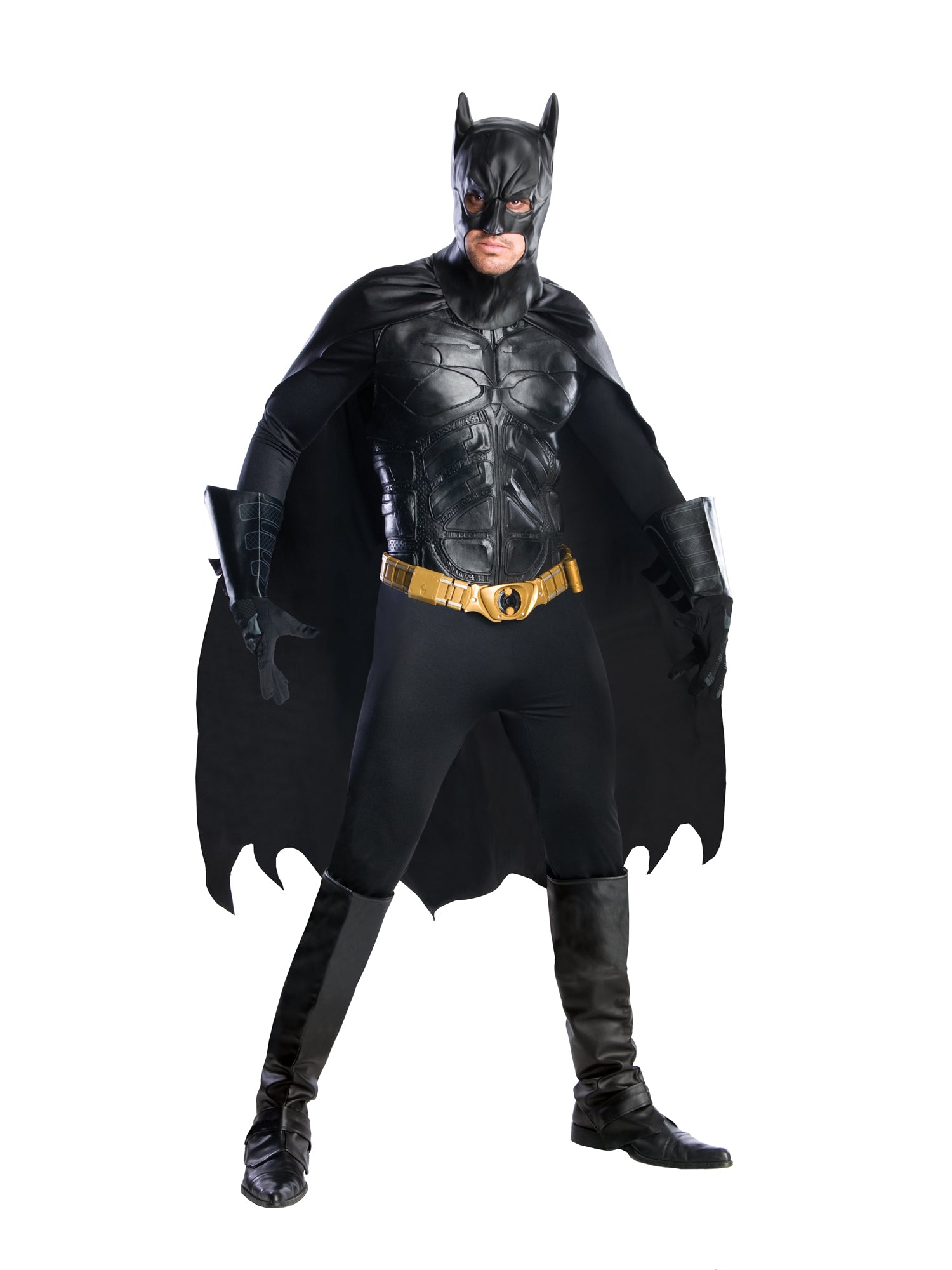 Batman, The Dark Knight, Batman, The Dark Knight, Multi, DC, Adult Costume, Small, Front