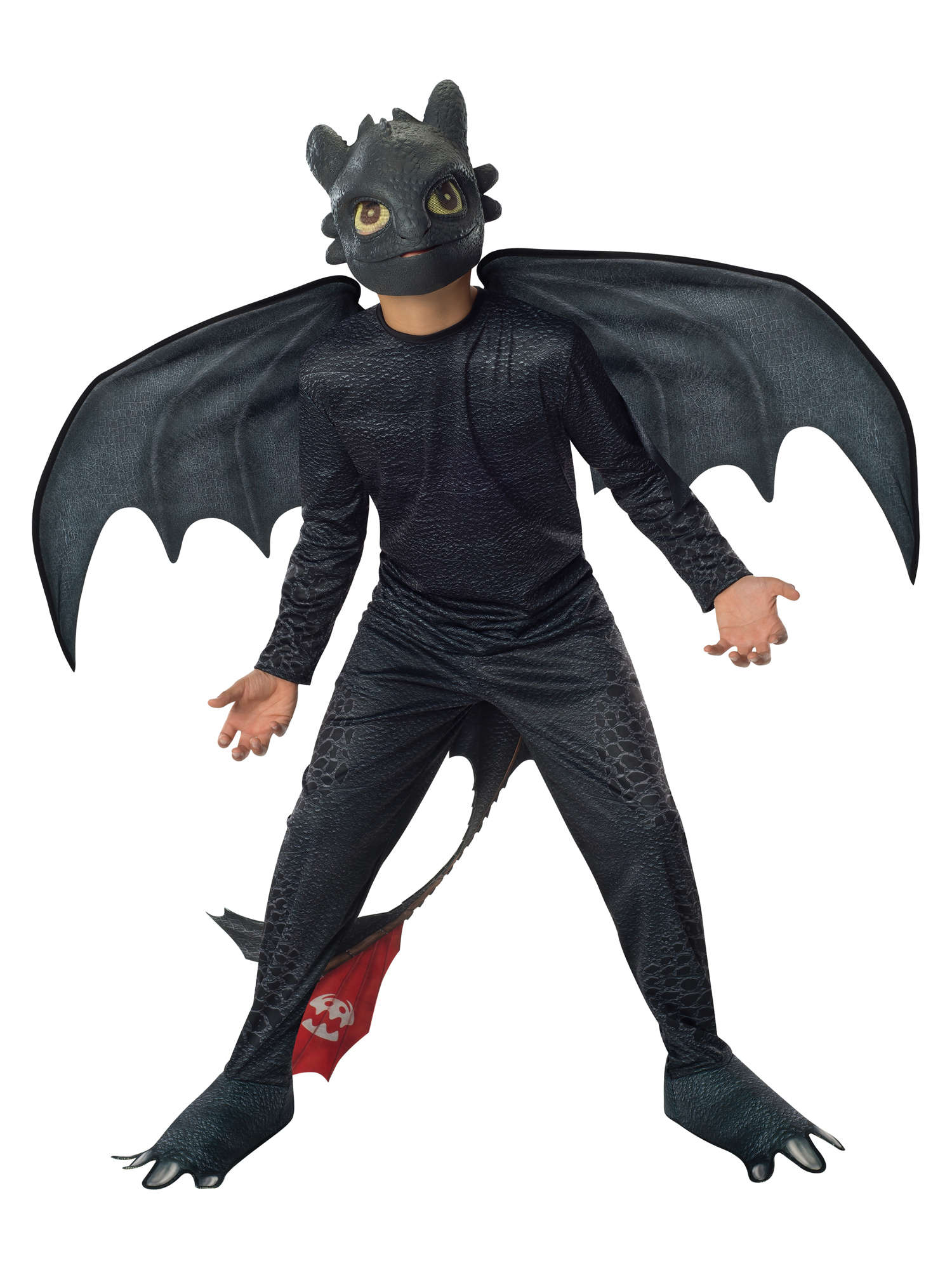 Toothless, How To Train Your Dragon: The Hidden World, How To Train Your Dragon: The Hidden World, Multi, How To Train Your Dragon, Kids Costumes, Small, Front
