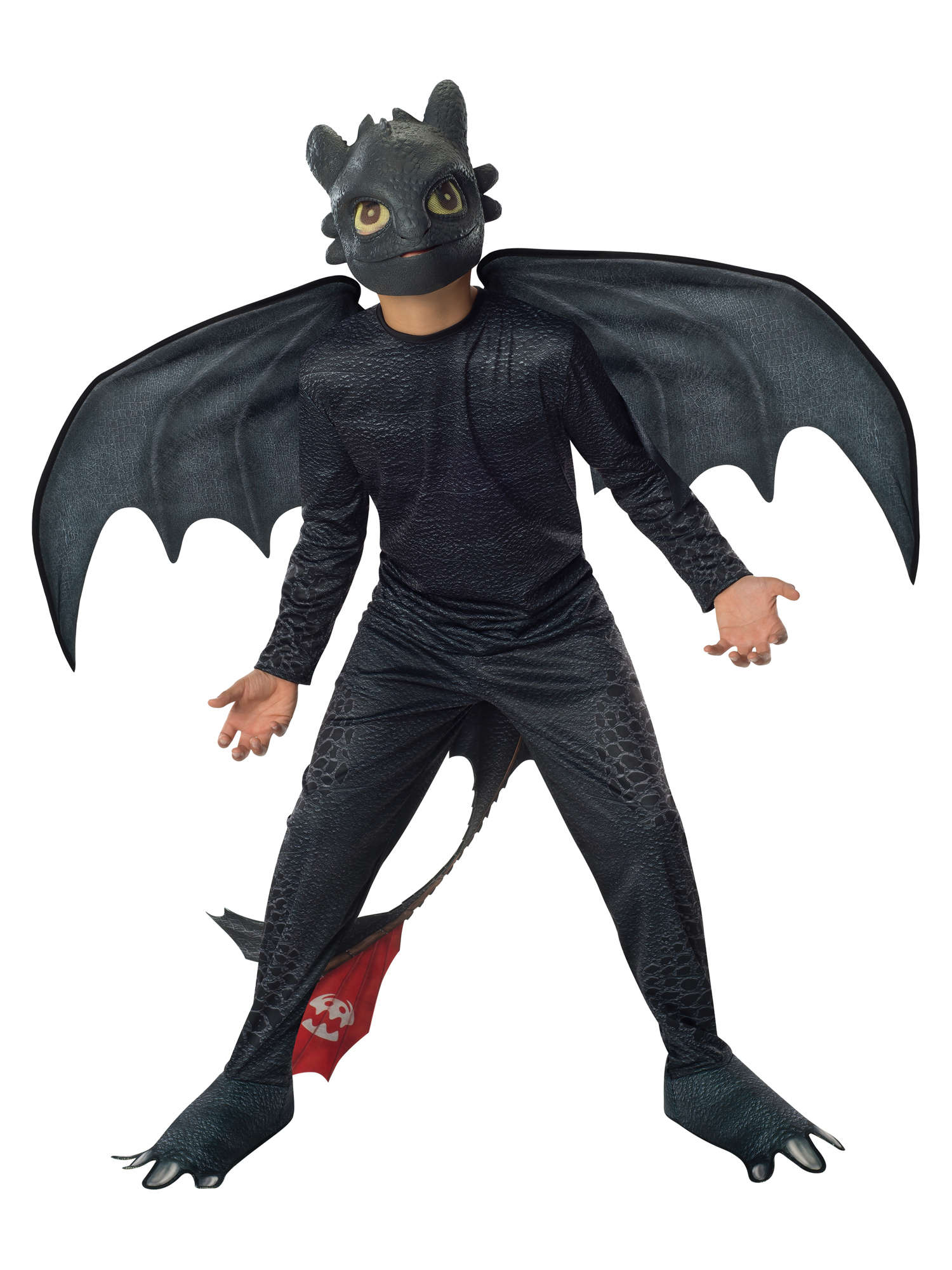 Toothless, How To Train Your Dragon: The Hidden World, How To Train Your Dragon: The Hidden World, Multi, Universal - HTTYD, Kids Costumes, Small, Front