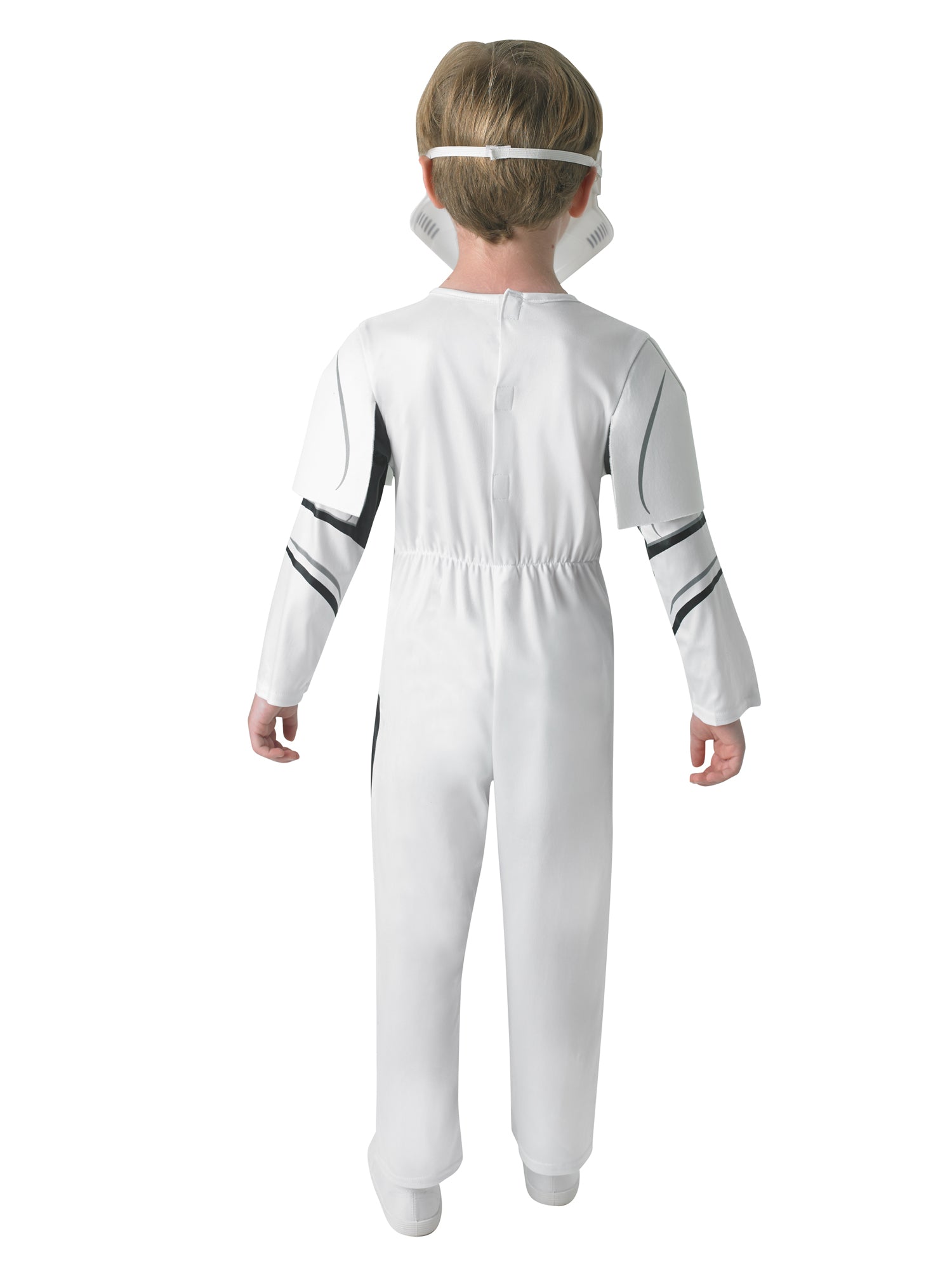 Storm Trooper, Multi, Star Wars, Kids Costumes, Extra Large, Back