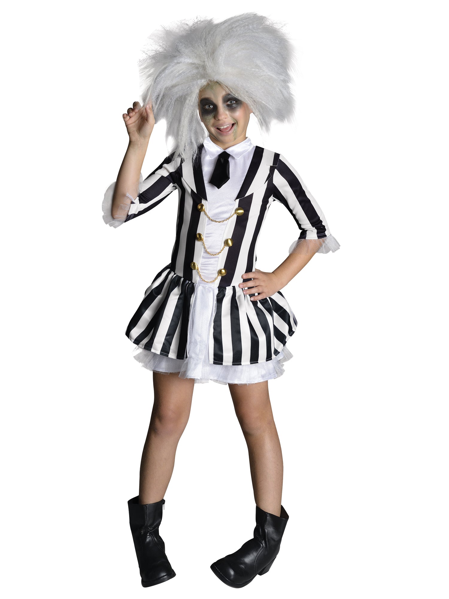 Beetlejuice, Multi, Beetlejuice, Kids Costumes, Medium, Front