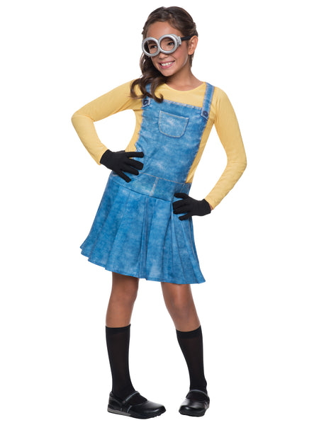 Kids Female Minion Costume