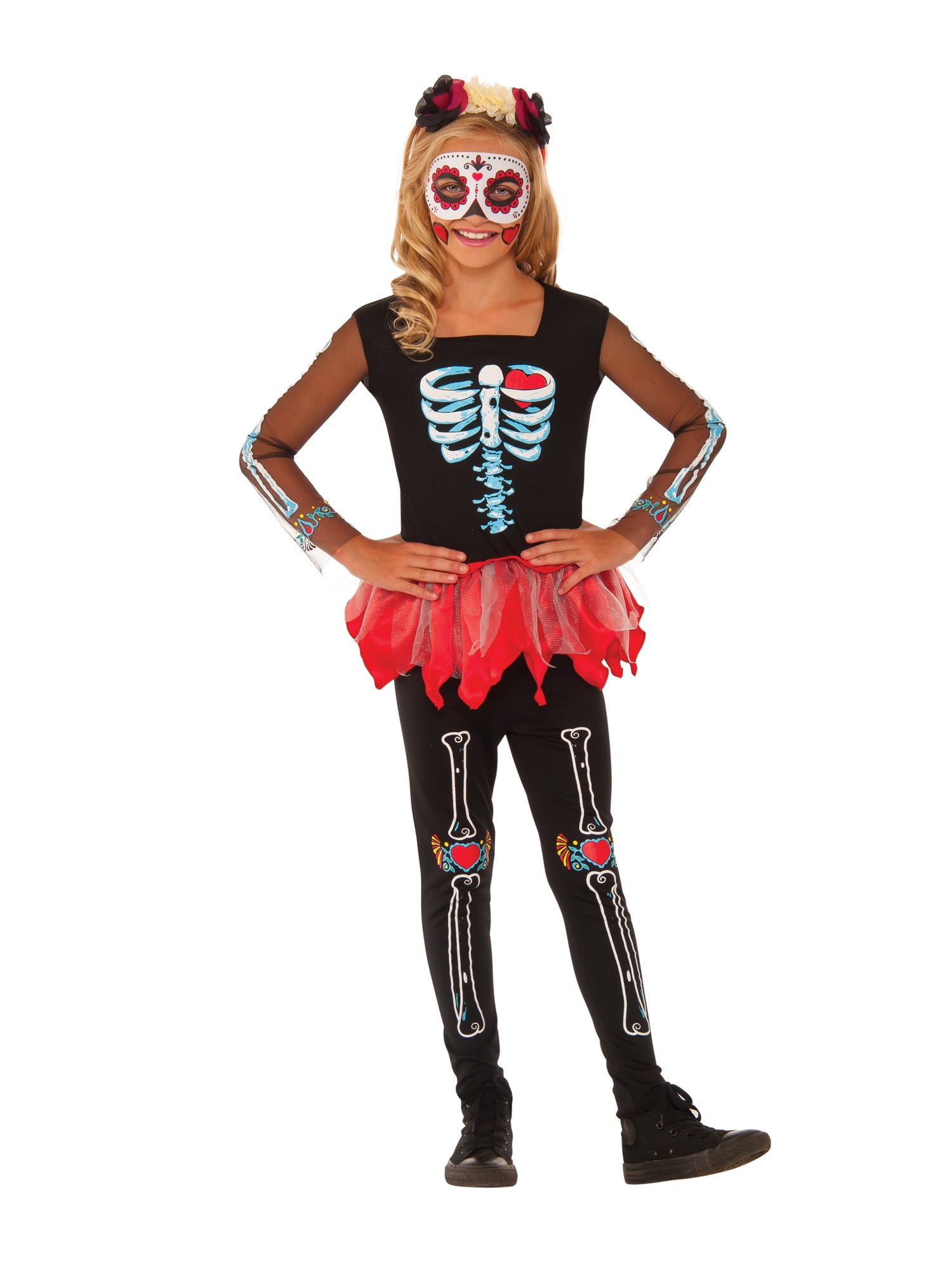 Skeleton, Multi, Forum, Kids Costumes, , Front