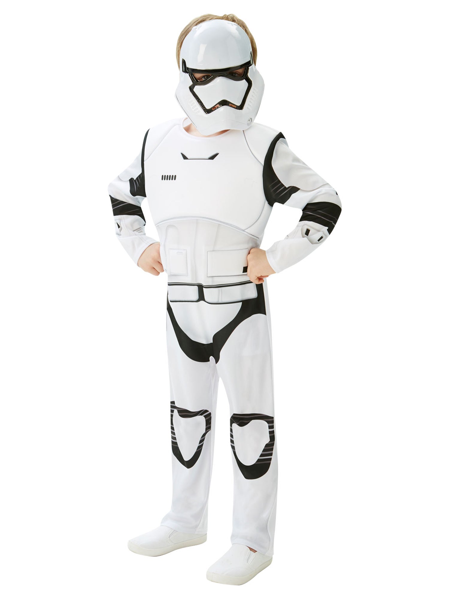 Storm Trooper, The Force Awakens, The Force Awakens, The Force Awakens, Multi, Star Wars, Kids Costumes, Extra Large, Front