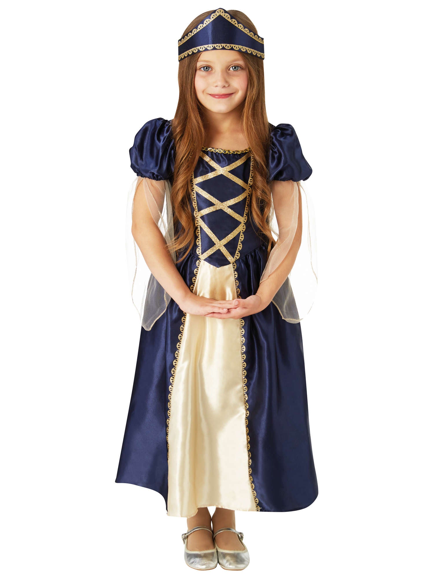 Medieval, Multi, Forum, Kids Costumes, S, Back