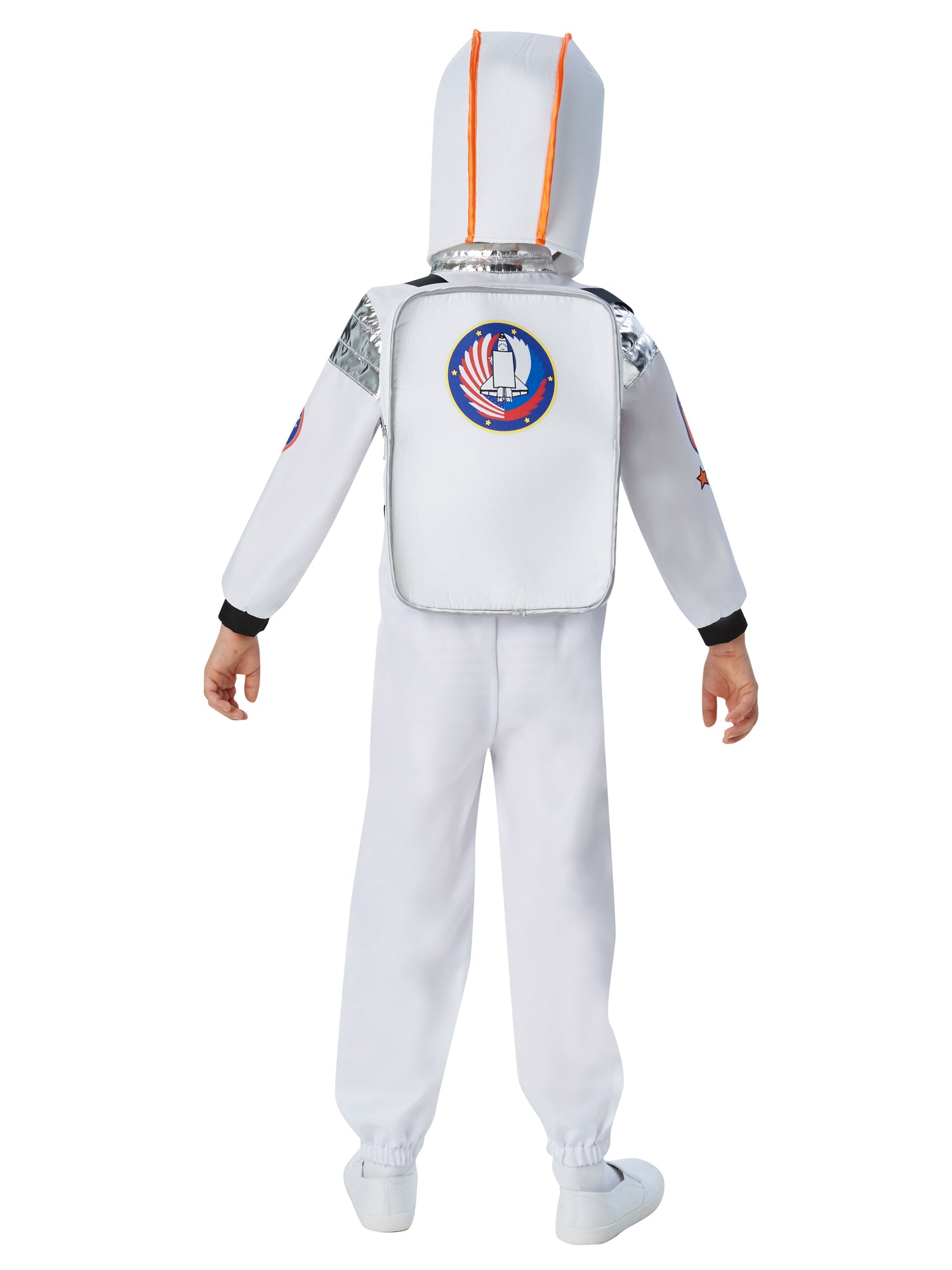 Astronaut, Multi, Generic, Kids Costumes, Large, Back