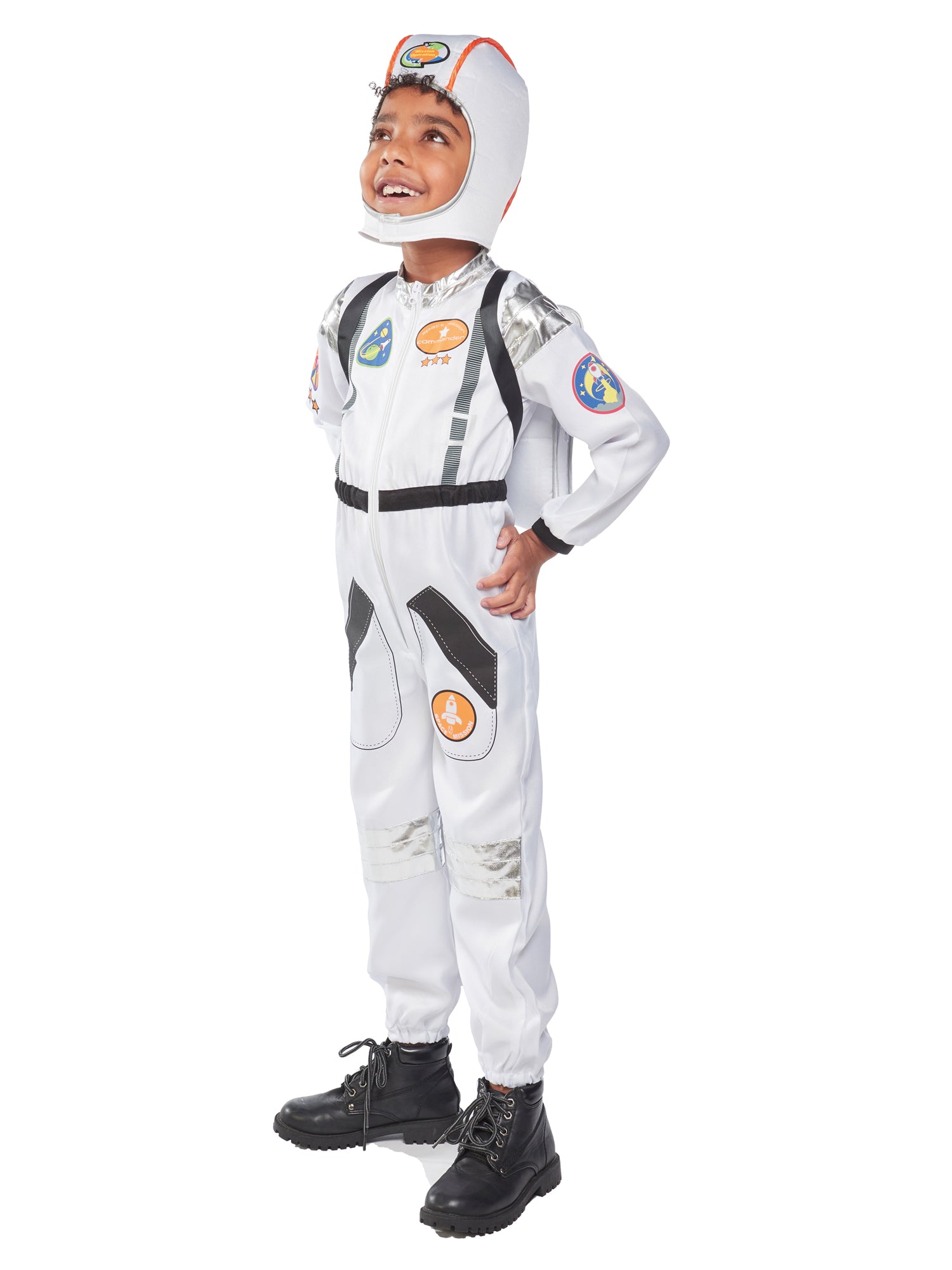 Astronaut, Multi, Generic, Kids Costumes, Large, Other