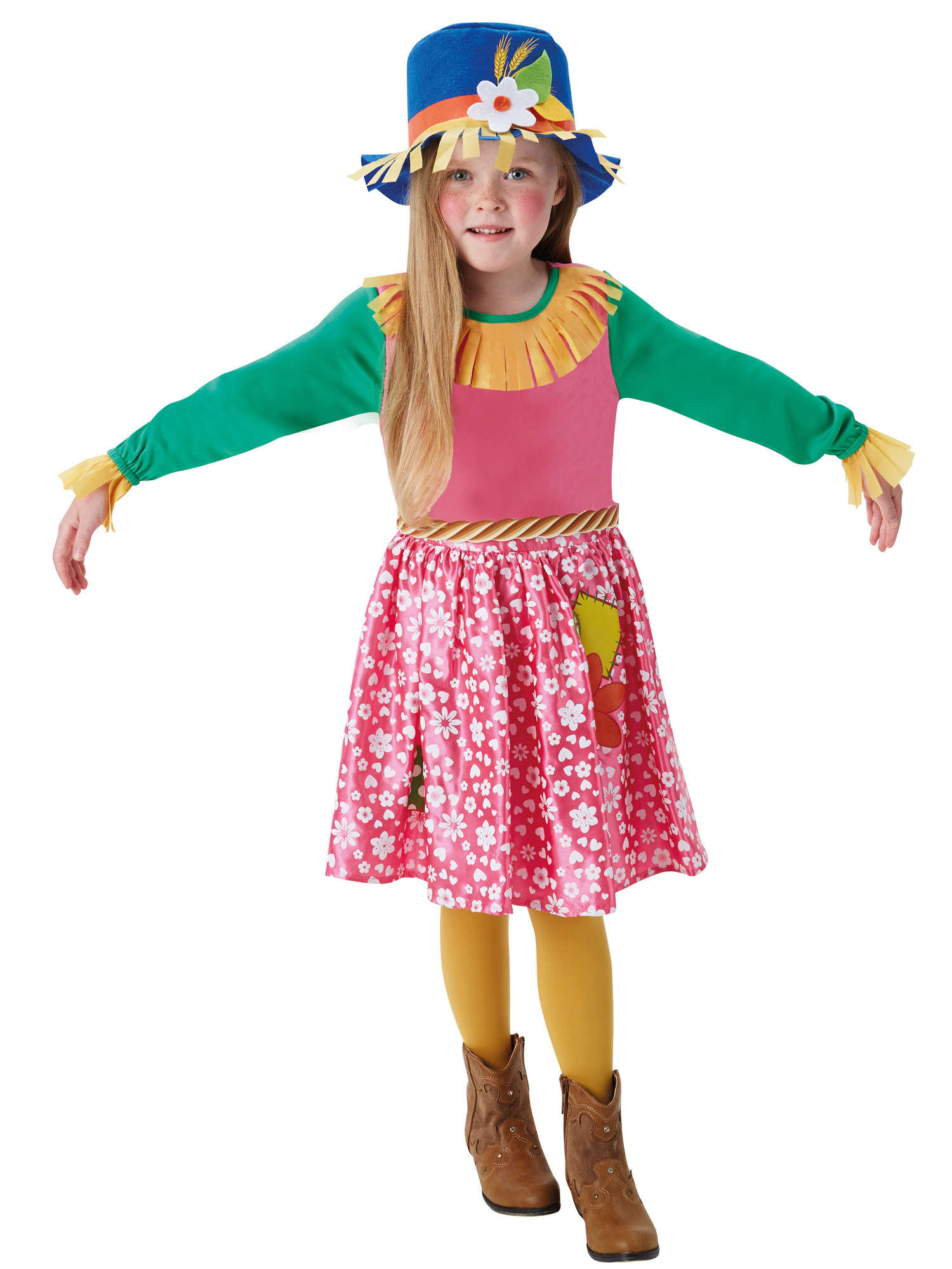 Scarecrow, Multi, Generic, Kids Costumes, Extra Large, Front