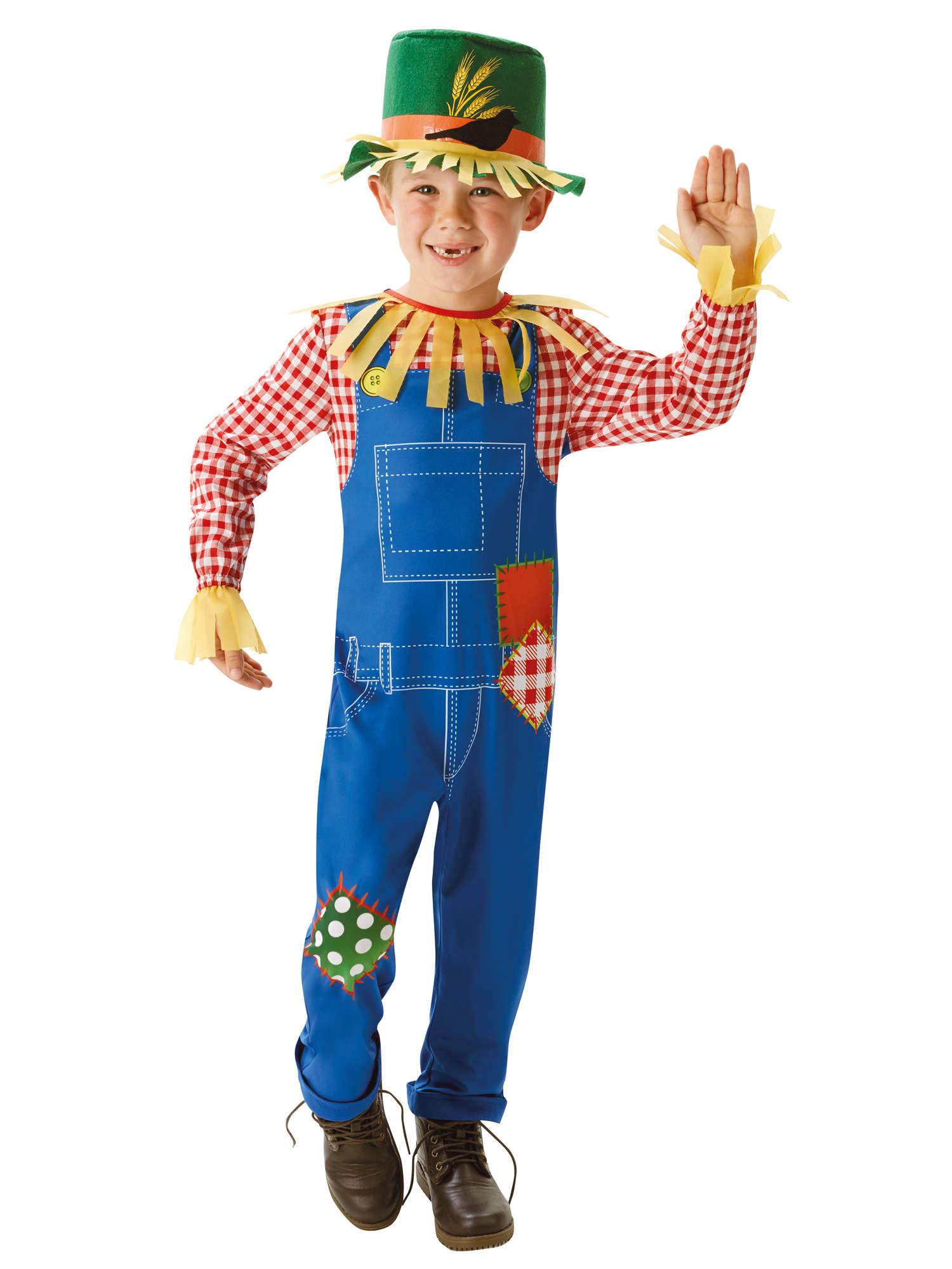 Scarecrow, Multi, Generic, Kids Costumes, Medium, Front