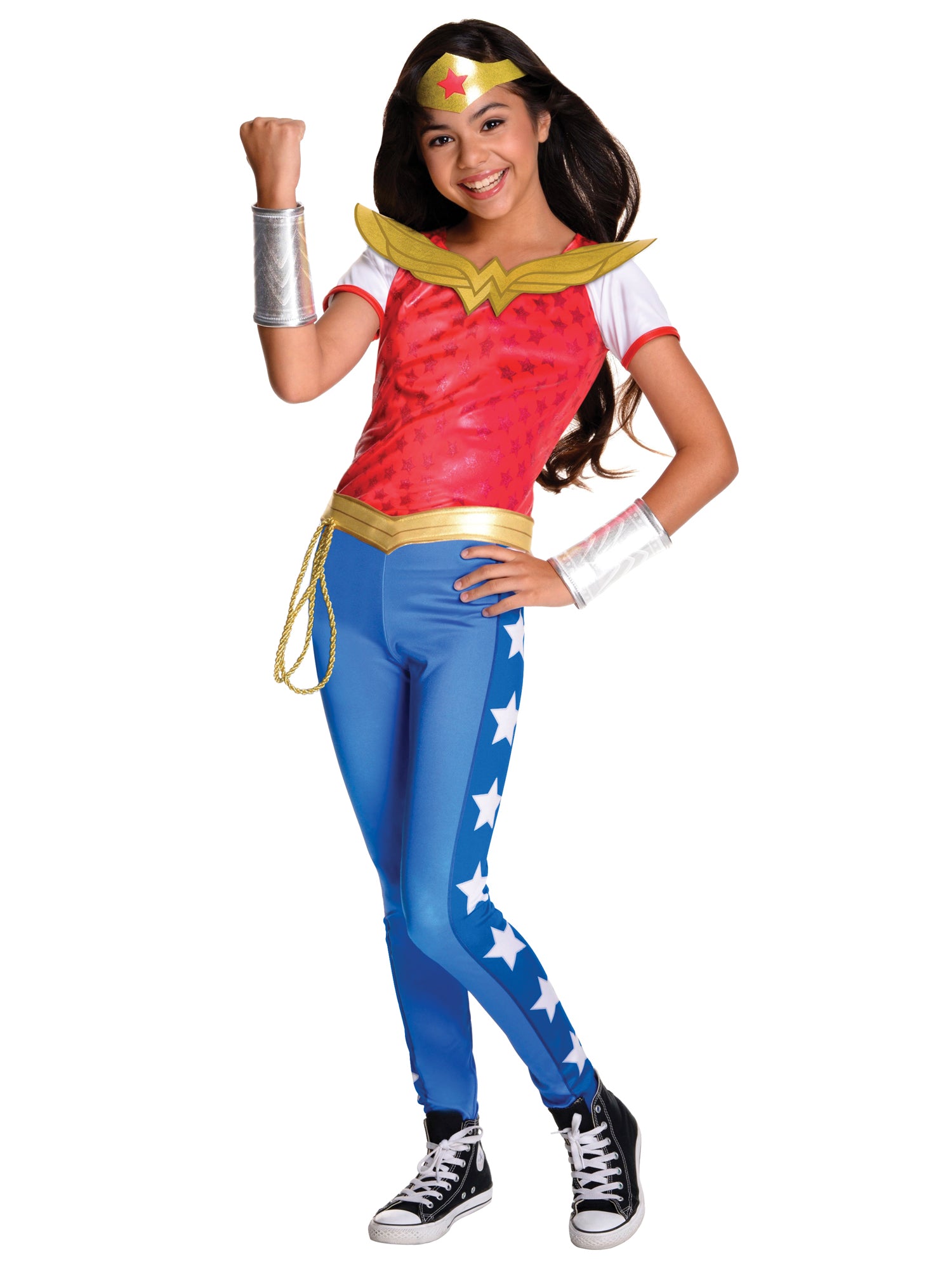 Wonder Woman, DC High, Multi, DC, Kids Costumes, Large, Front