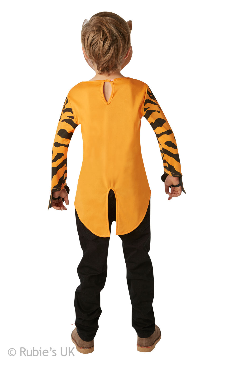 Tiger, Multi, Generic, Kids Costumes, Extra Large, Back