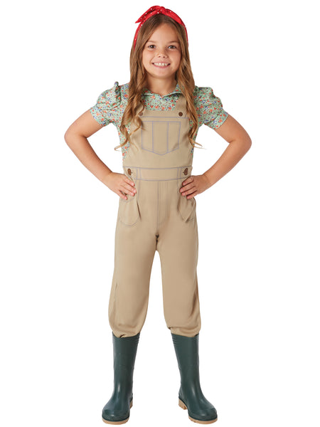 Kids WW2 Land Girl Costume