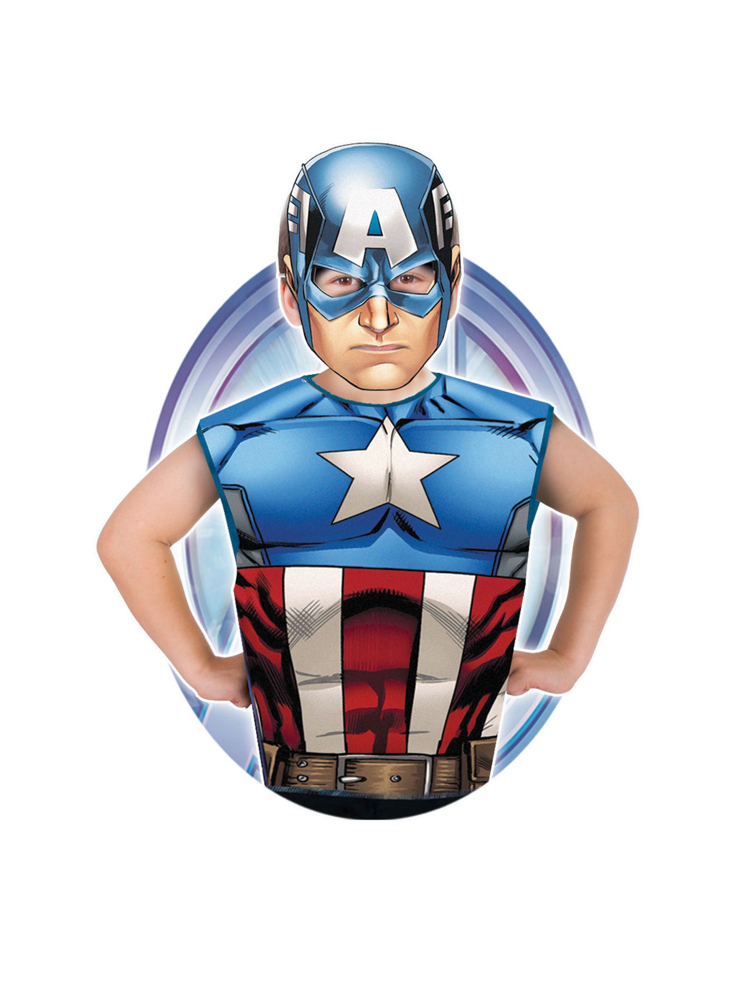 Kids Captain America Partytime Set From Marvel