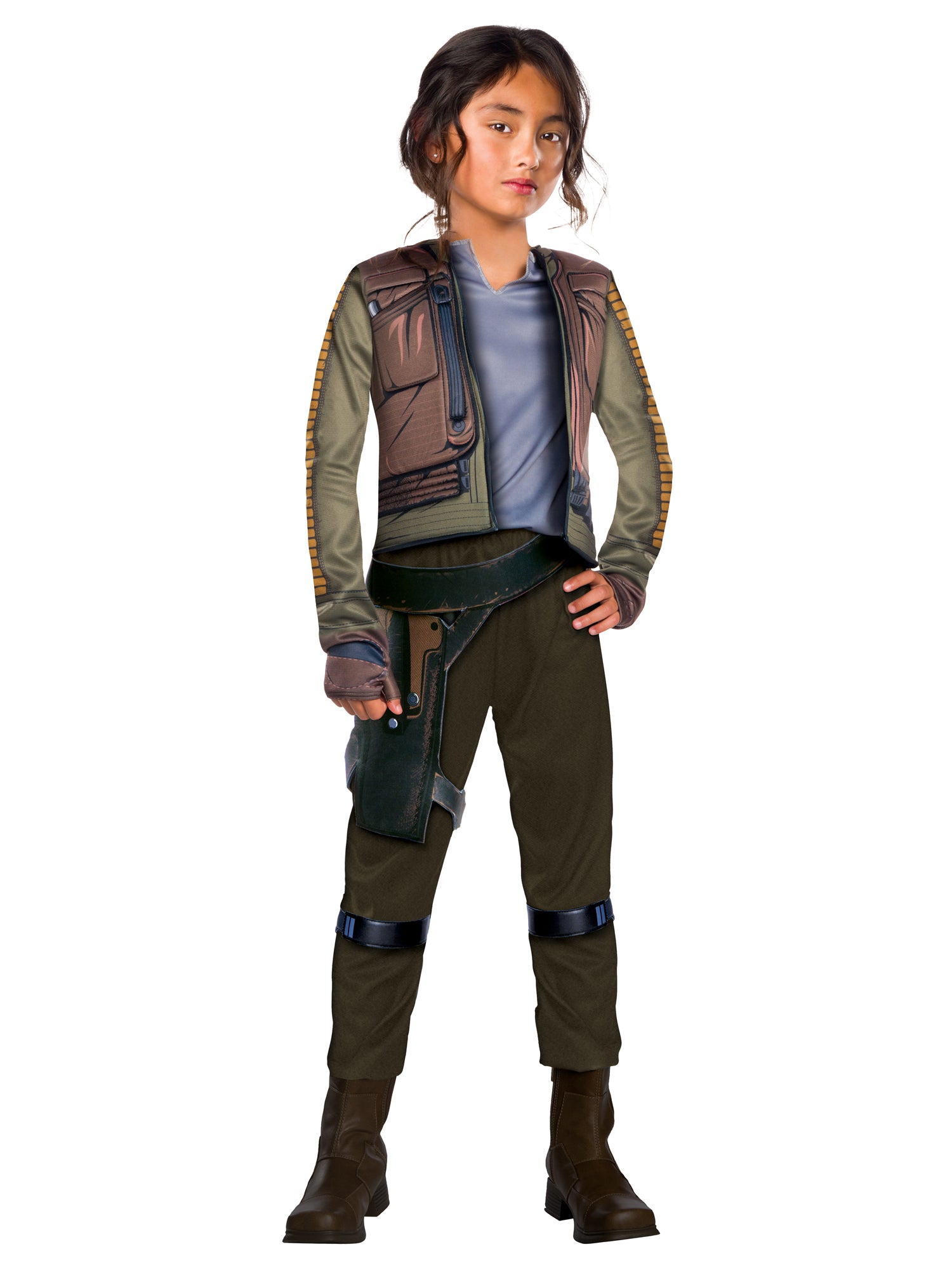 Jyn Erso, Rogue One, Rogue One, Rogue One, Multi, Star Wars, Kids Costumes, Medium, Front