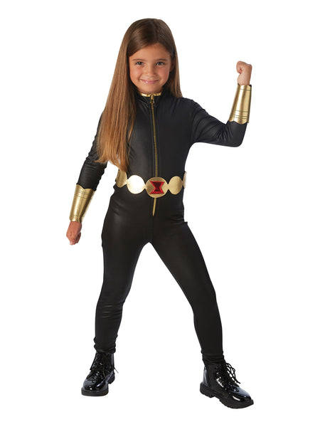 Medium Kids Black Widow Costume From Marvel Avengers Assemble