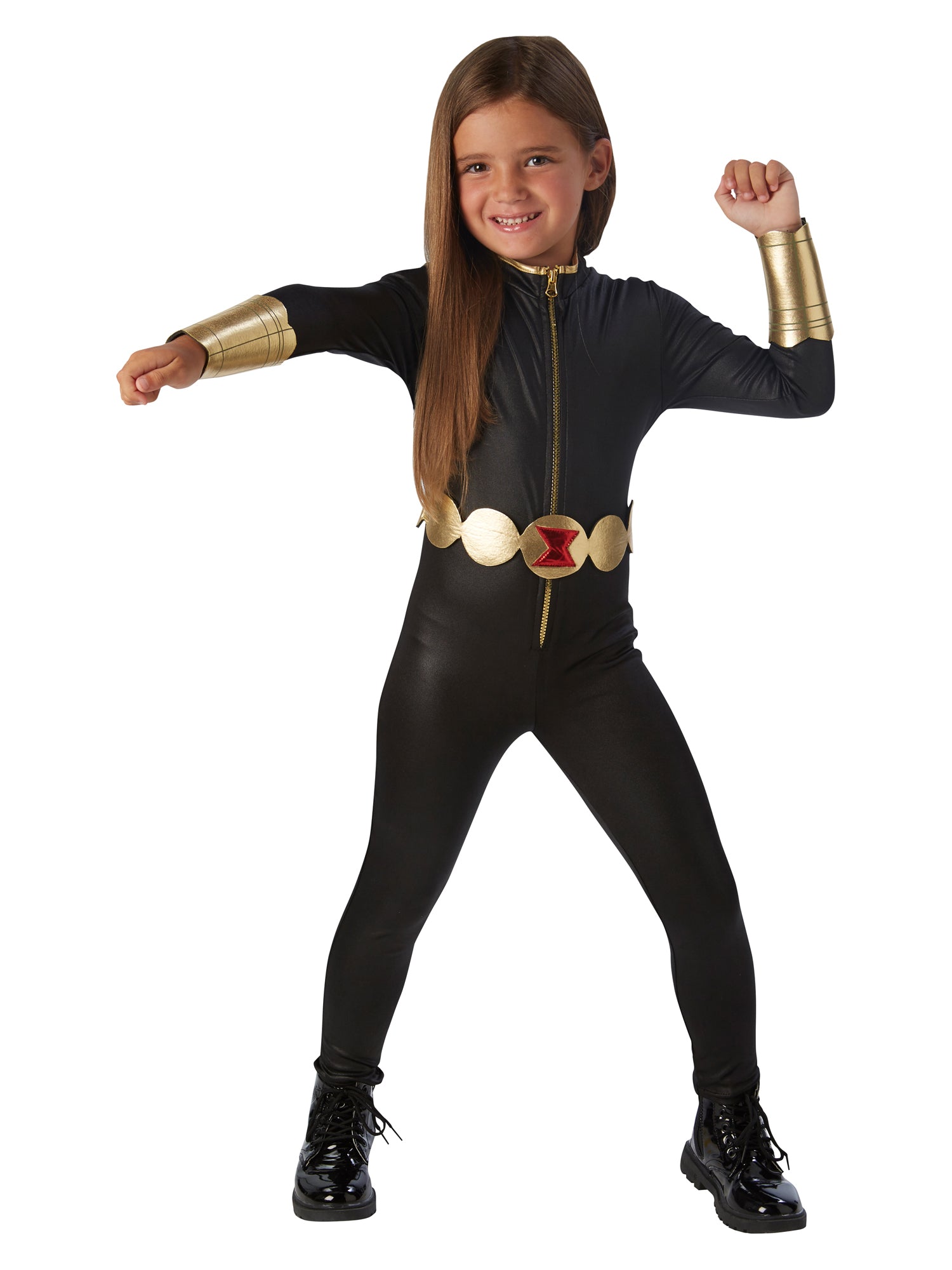 Black Widow, Avengers Assemble, Avengers, Avengers Assemble, Multi, Marvel, Kids Costumes, Medium, Back