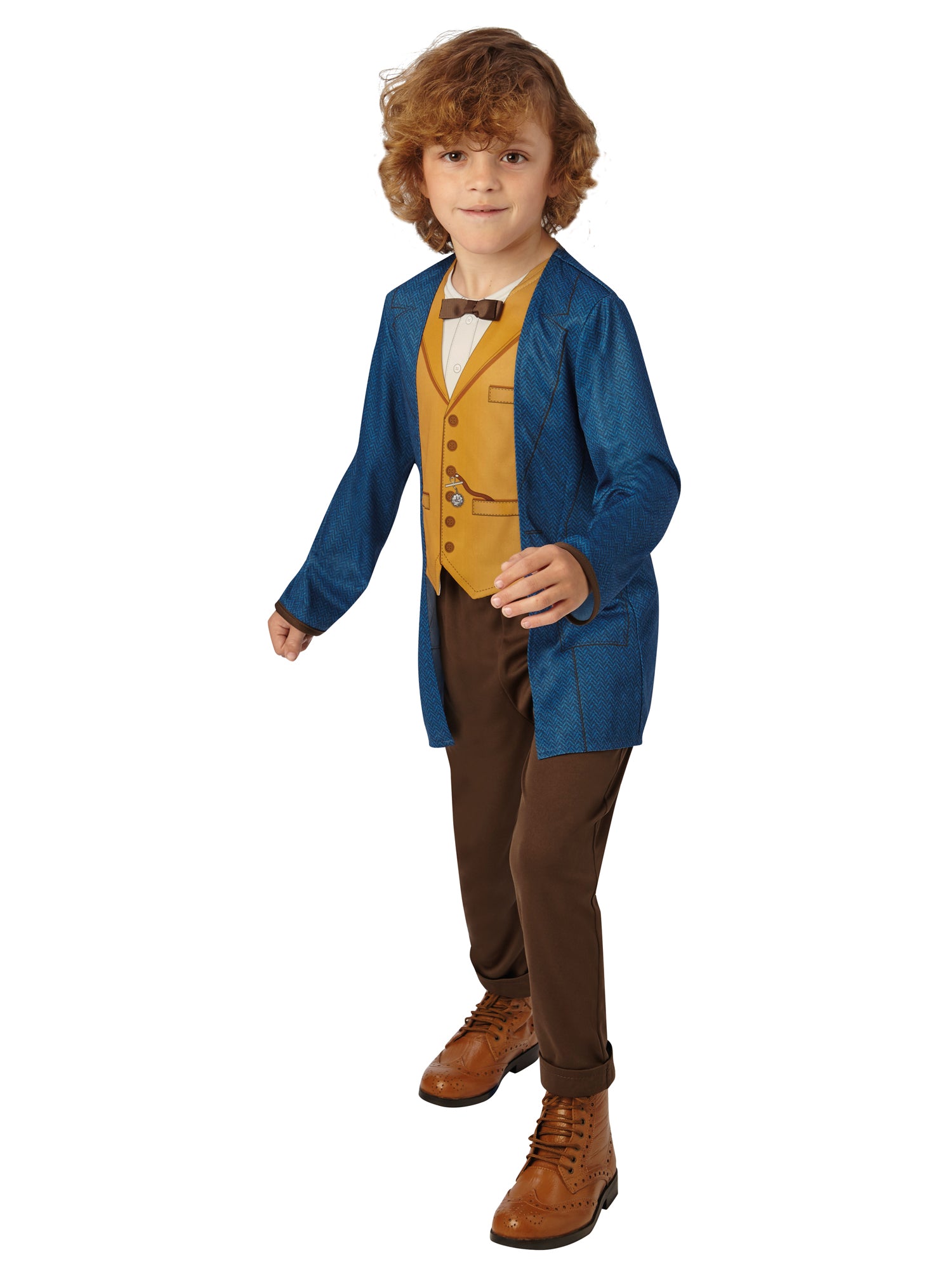 Newt Scamander, Fantastic Beasts, Multi, Harry Potter, Kids Costumes, Small, Front