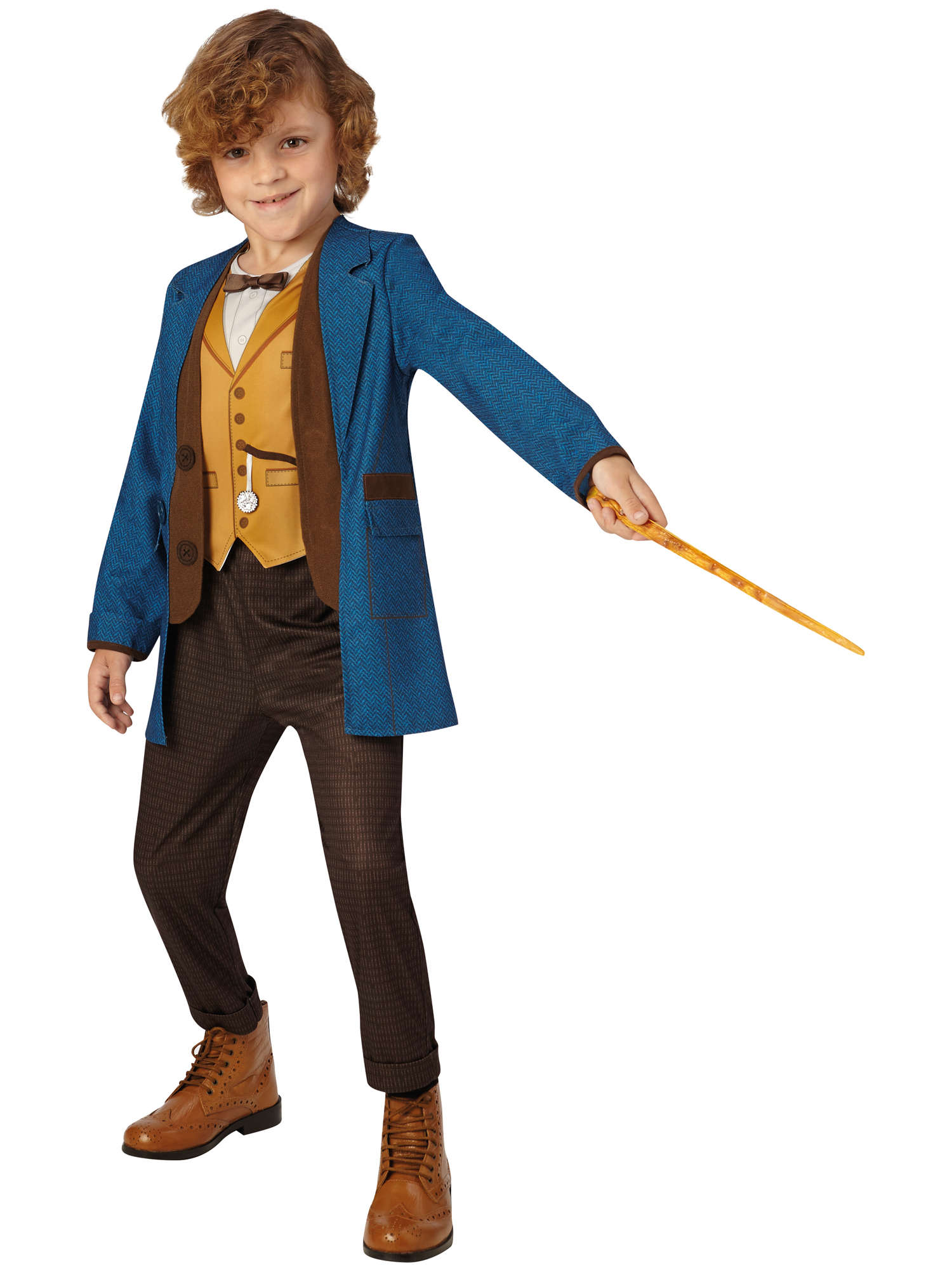 Medium Child's Deluxe Newt Scamander Costume From Fantastic Beasts