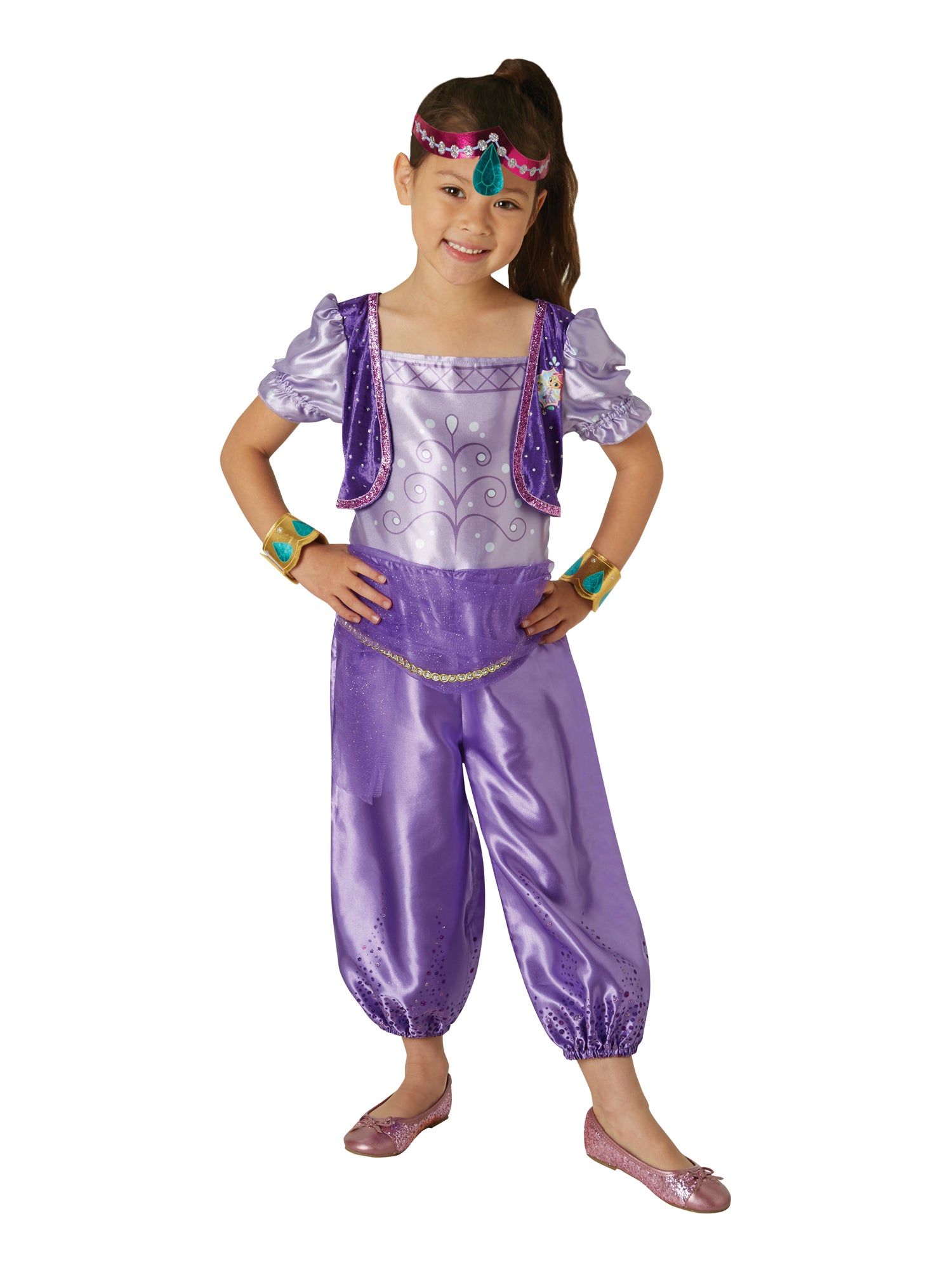 Shimmer, Multi, Shimmer & Shine, Kids Costumes, , Front