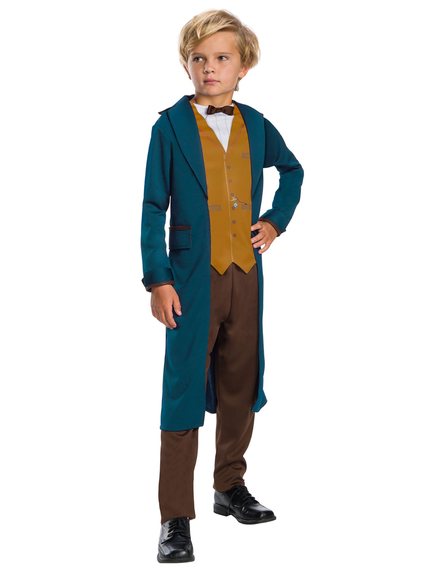 Newt Scamander, Fantastic Beasts, Multi, Harry Potter, Childrens Costume, Medium, Front