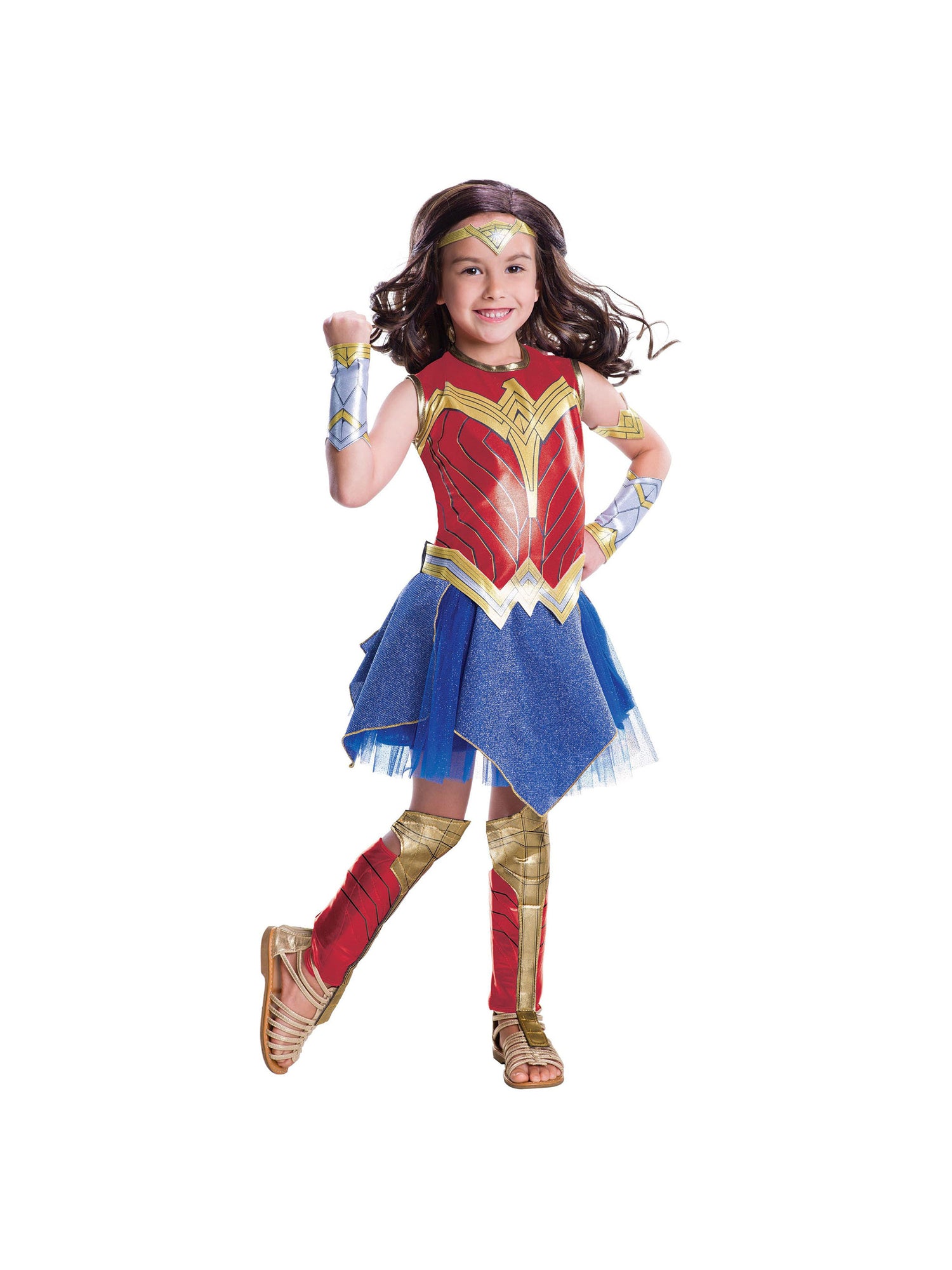 Wonder Woman, Batman vs Superman, Batman vs Superman, Batman vs Superman, Multi, DC, Kids Costumes, Small, Front