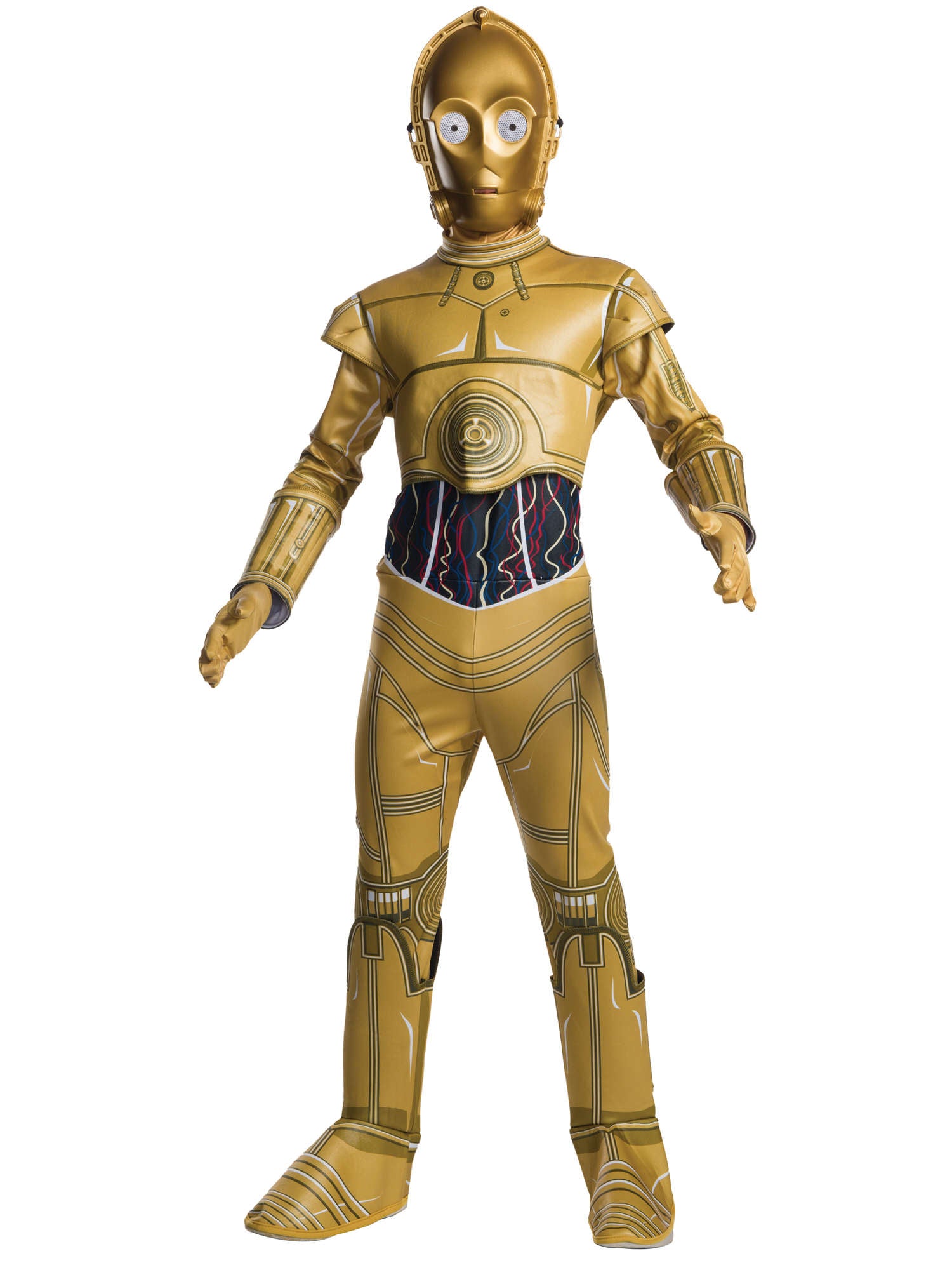 C-3PO, A New Hope, A New Hope, A New Hope, Multi, Star Wars, Kids Costumes, Medium, Front