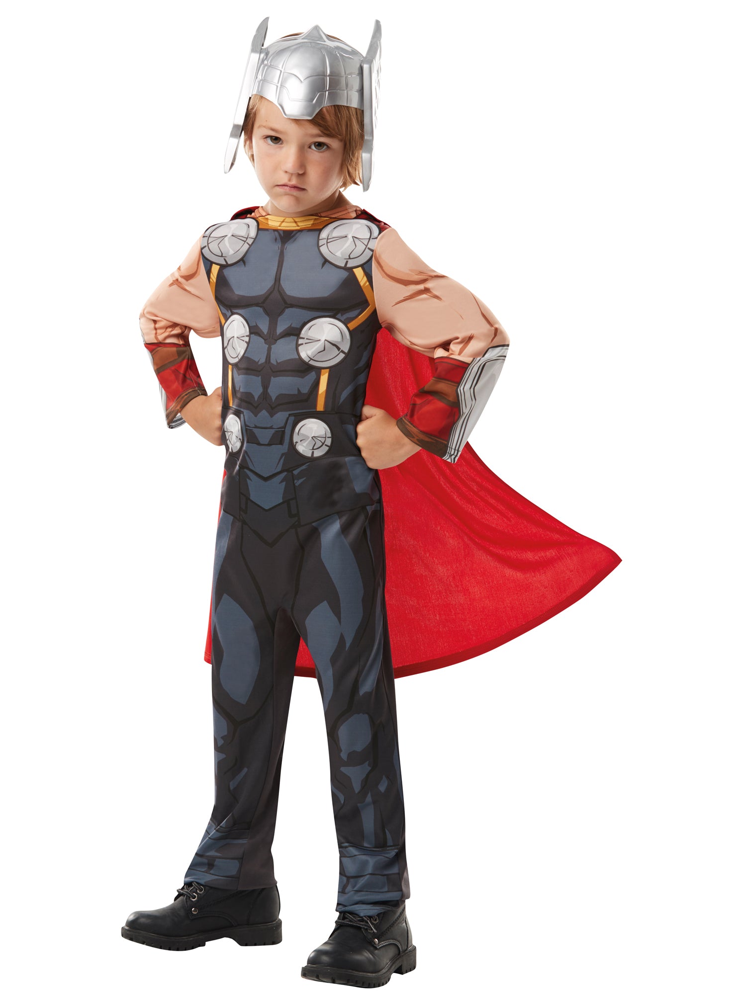 Thor, Avengers, Multi, Marvel, Kids Costumes, , Front