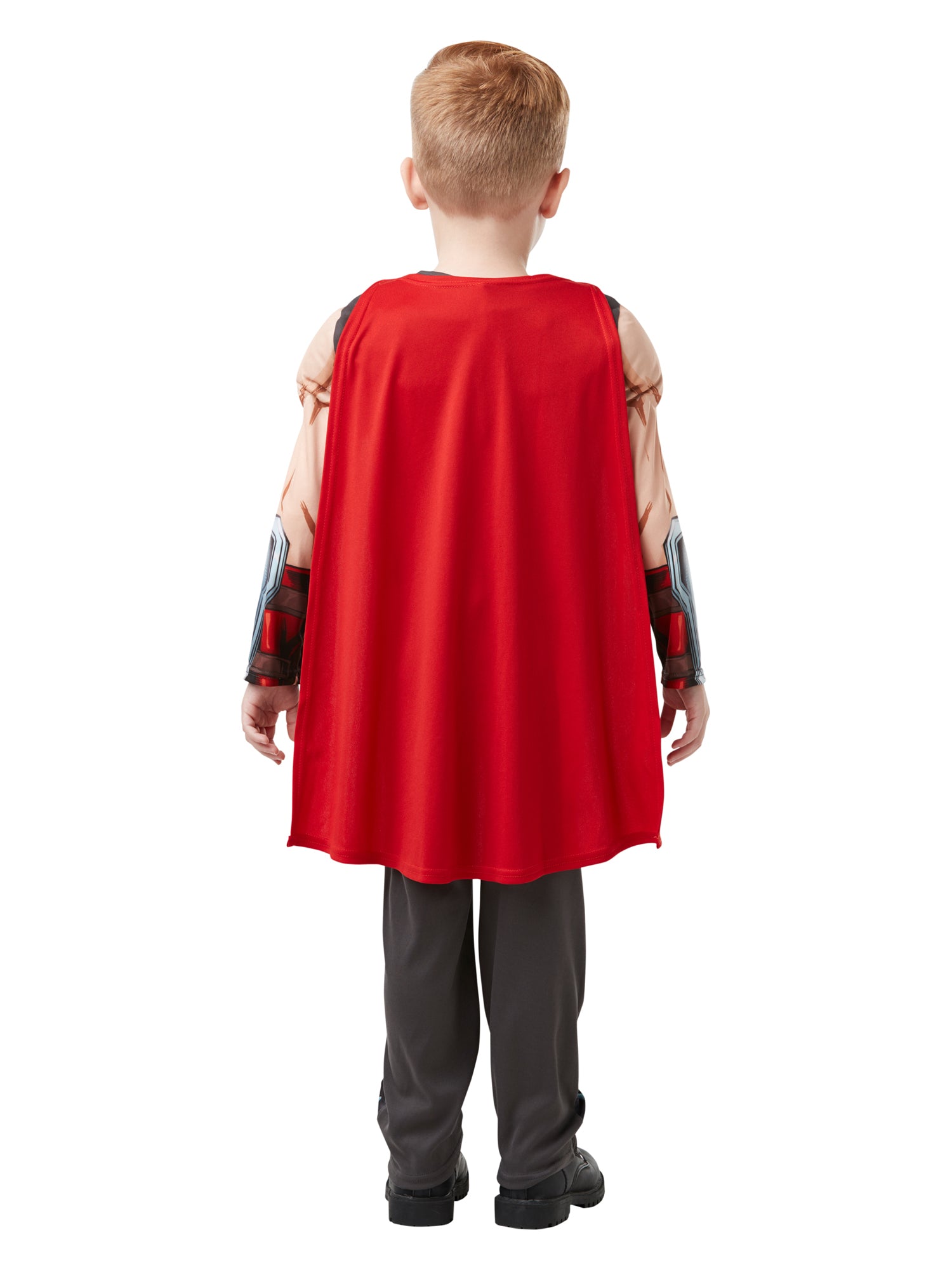 Thor, Avengers, Multi, Marvel, Kids Costumes, Medium, Back