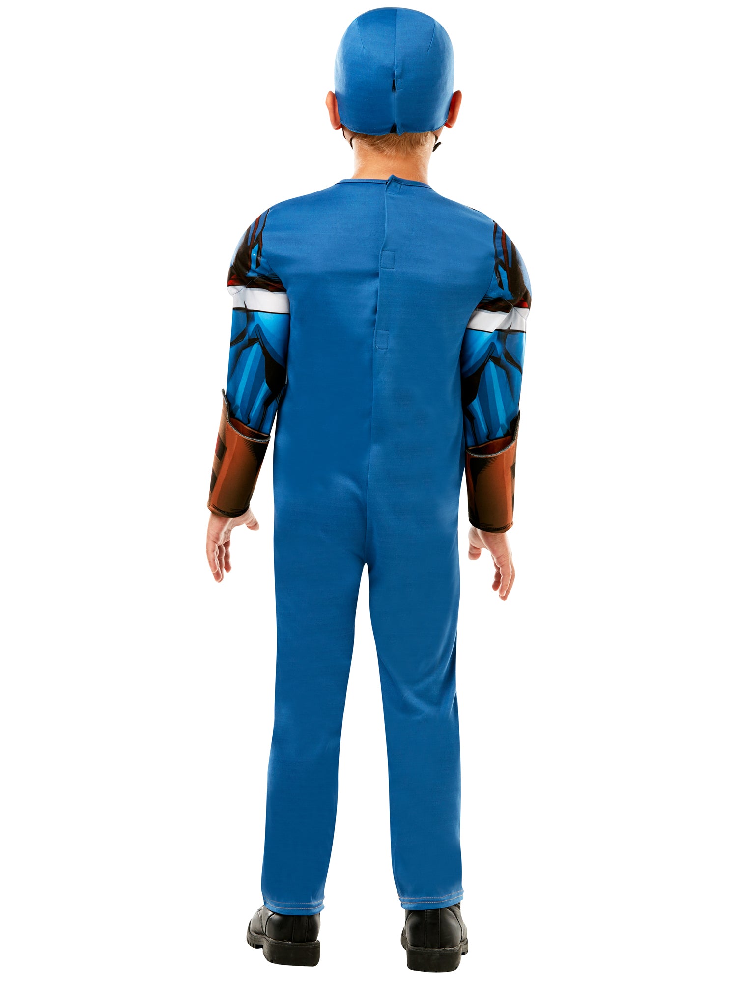 Captain America, Marvel, Multi, Captain America, Kids Costumes, Extra Large, Side