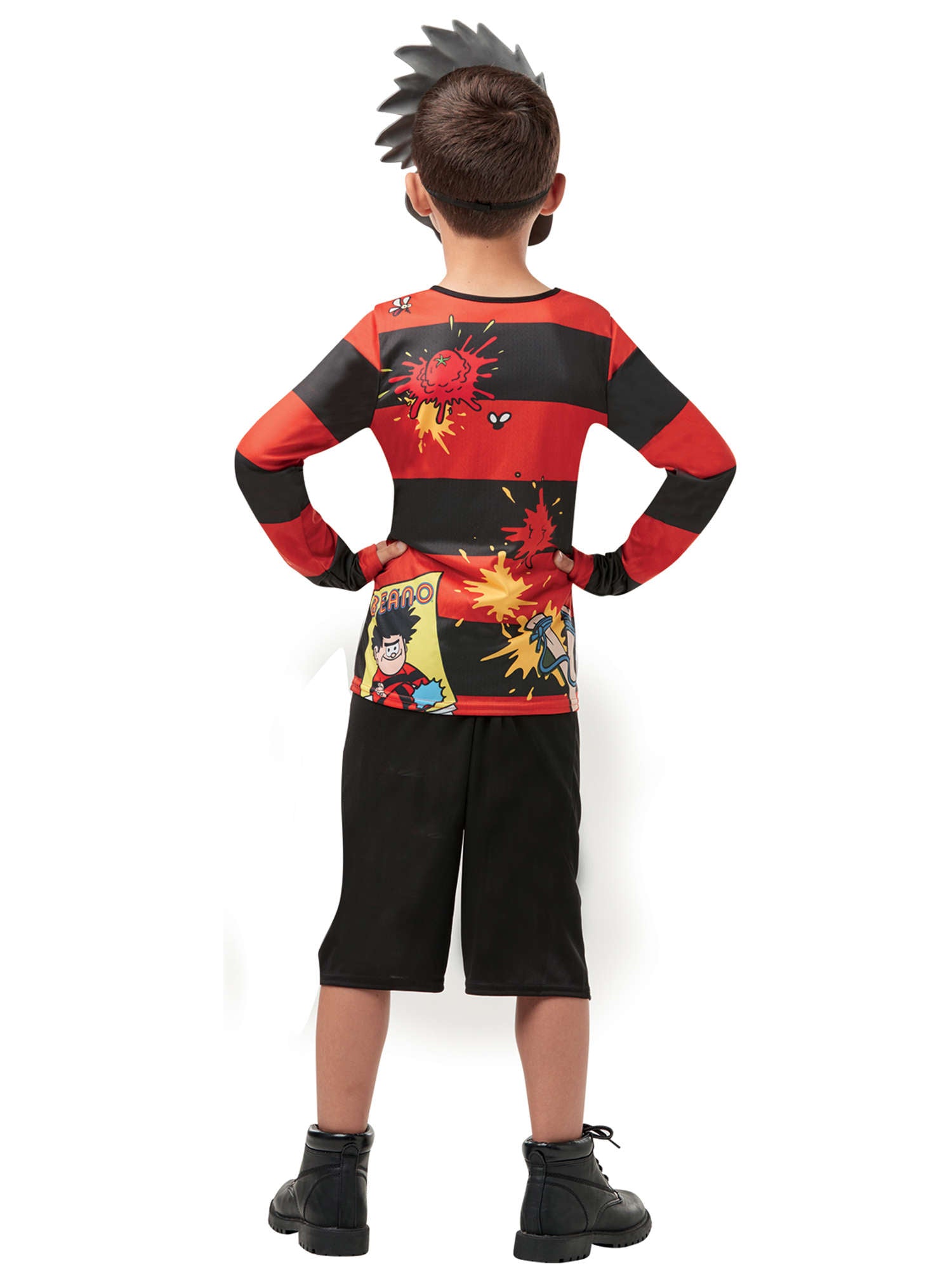 Dennis The Menace, Multi, Beano, Kids Costumes, Medium, Back