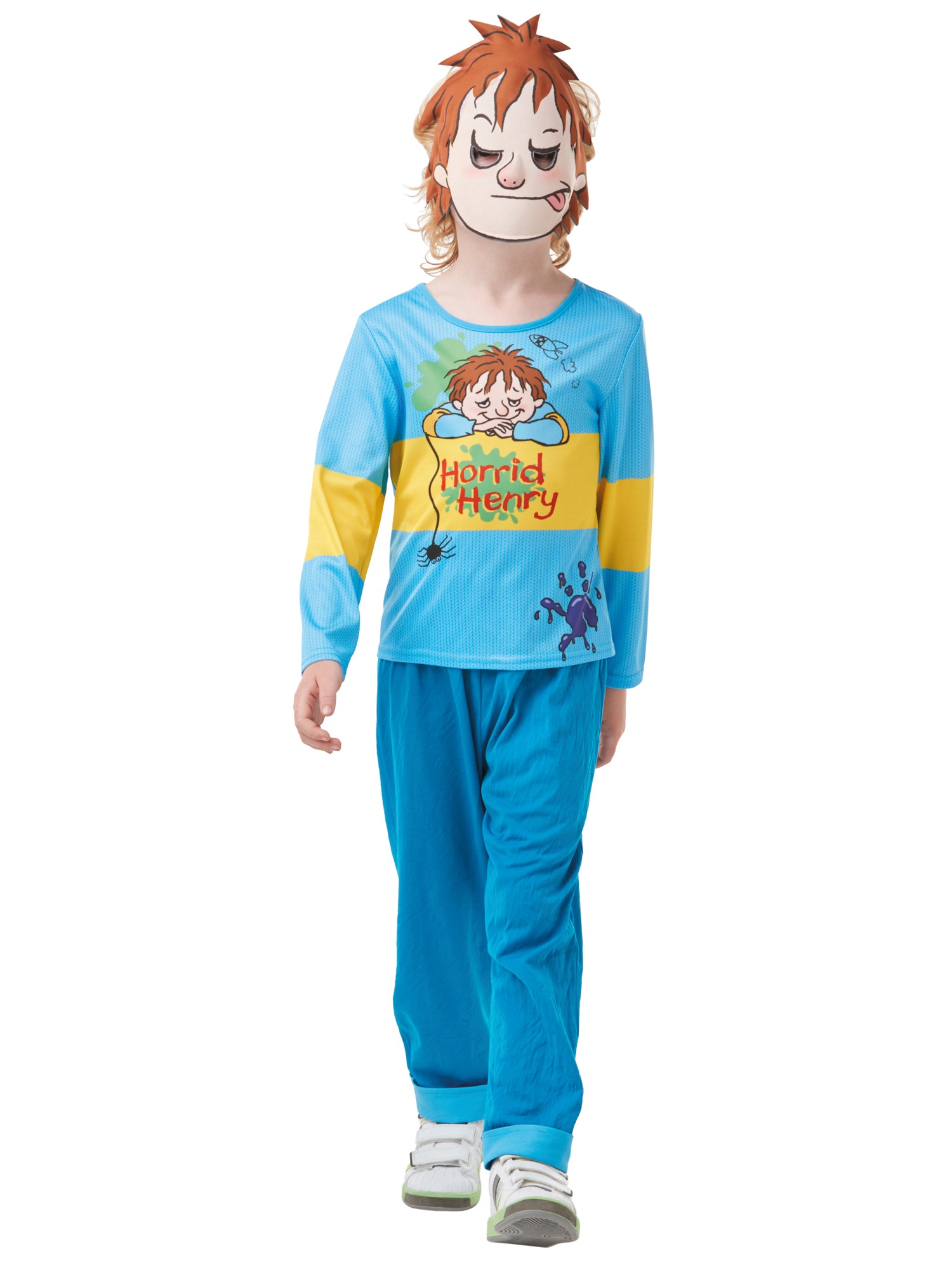 Horrid Henry, Multi, Horrid Henry, Kids Costumes, Medium, Back