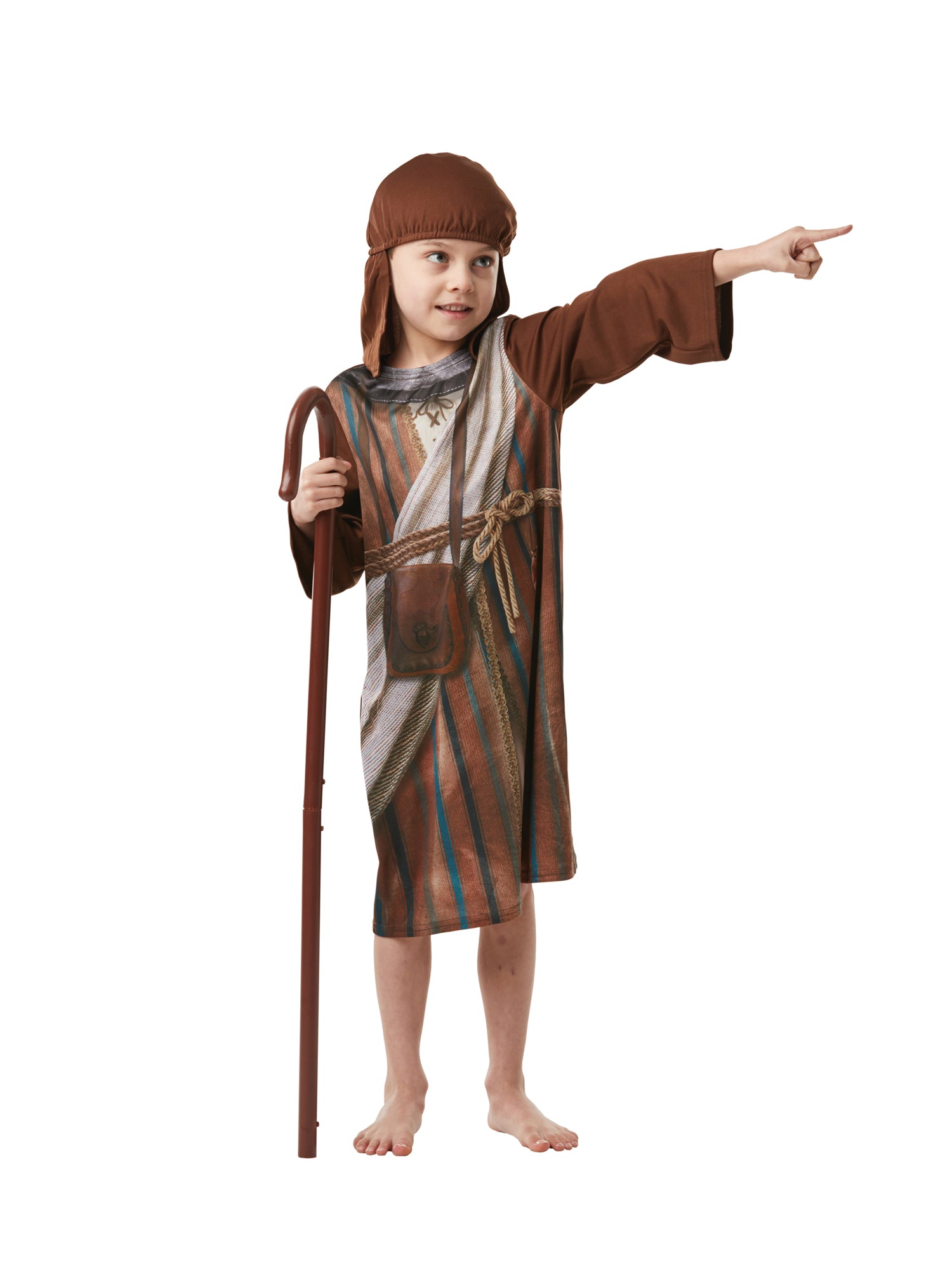 Shepherd, Multi, Generic, Kids Costumes, Large, Back