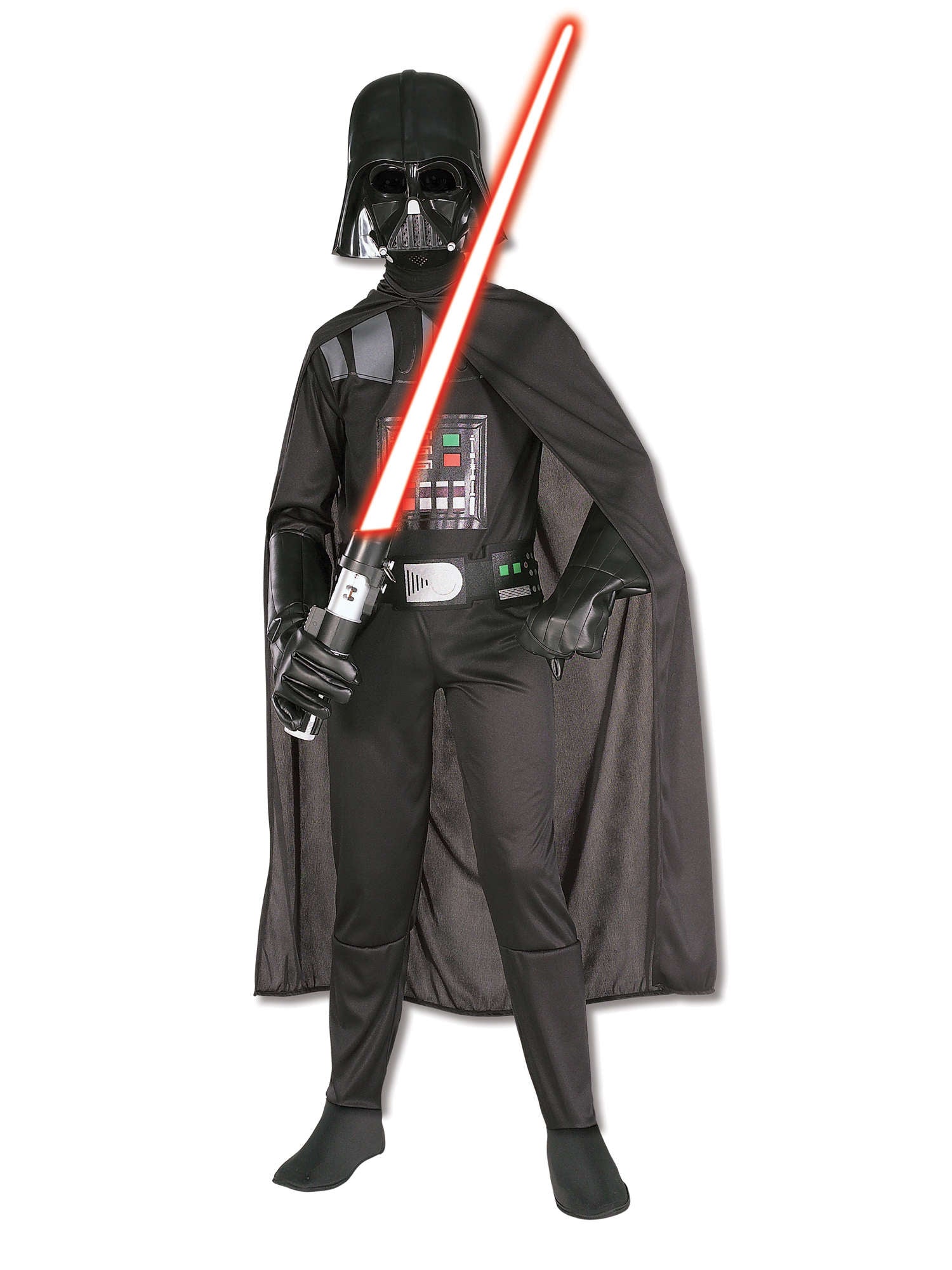 Darth Vader, Multi, Star Wars, Kids Costumes, Medium, Front