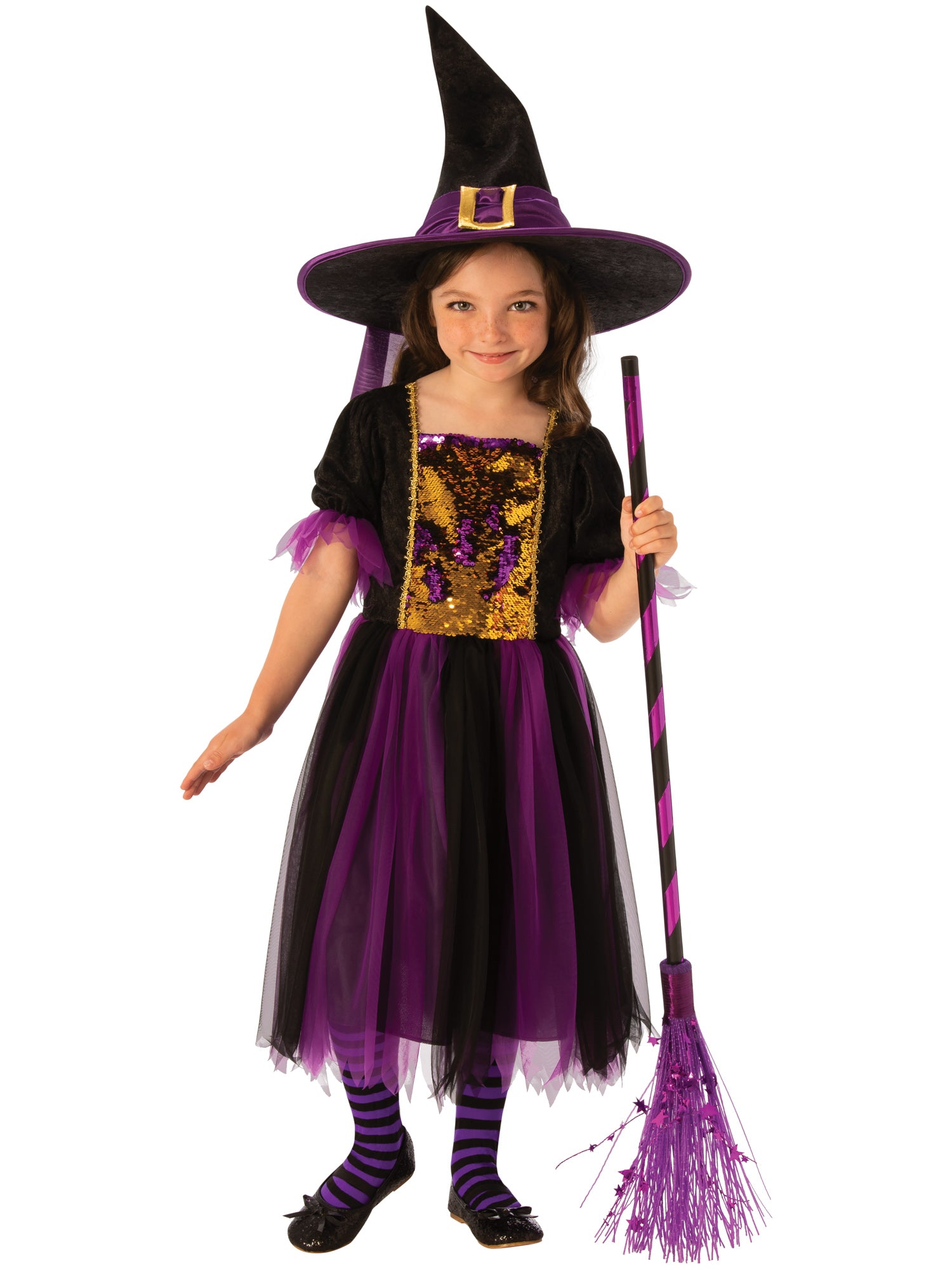 Witch, Generic, Muliticoloured, Kids Costumes, , Back