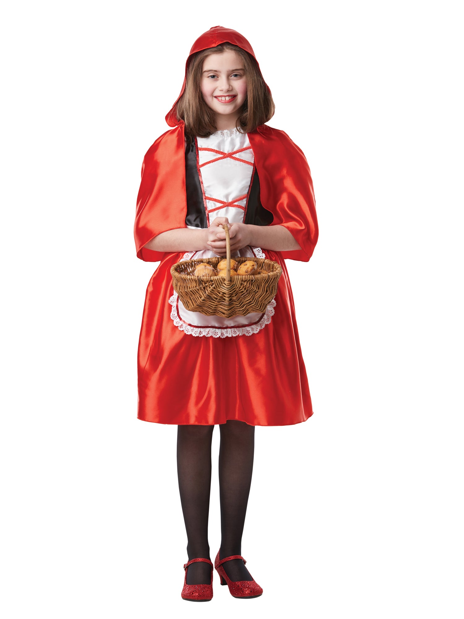 Red Riding Hood, Multi, Generic, Kids Costumes, Extra Large, Back