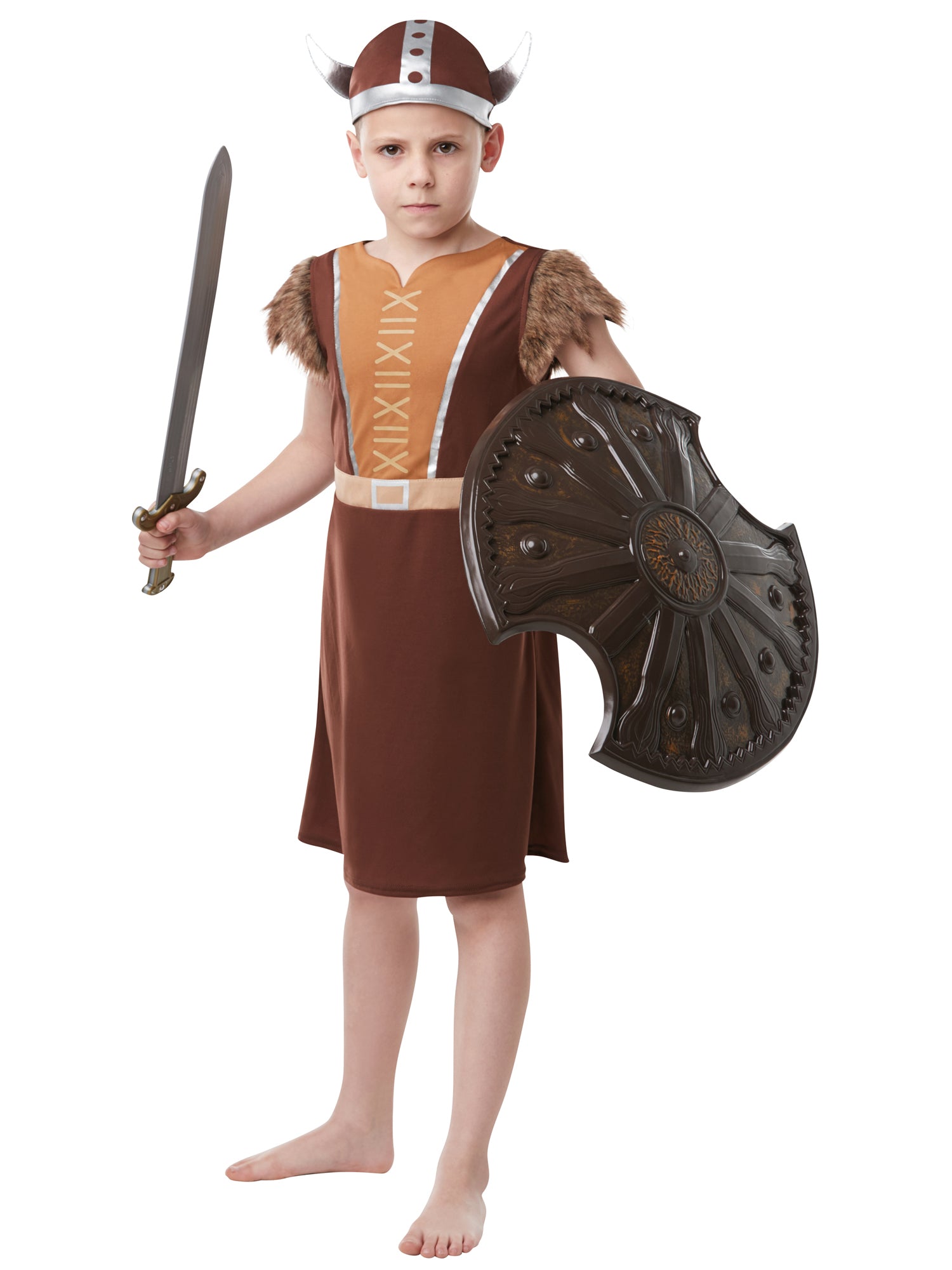 Viking, Multi, Generic, Kids Costumes, Extra Large, Front