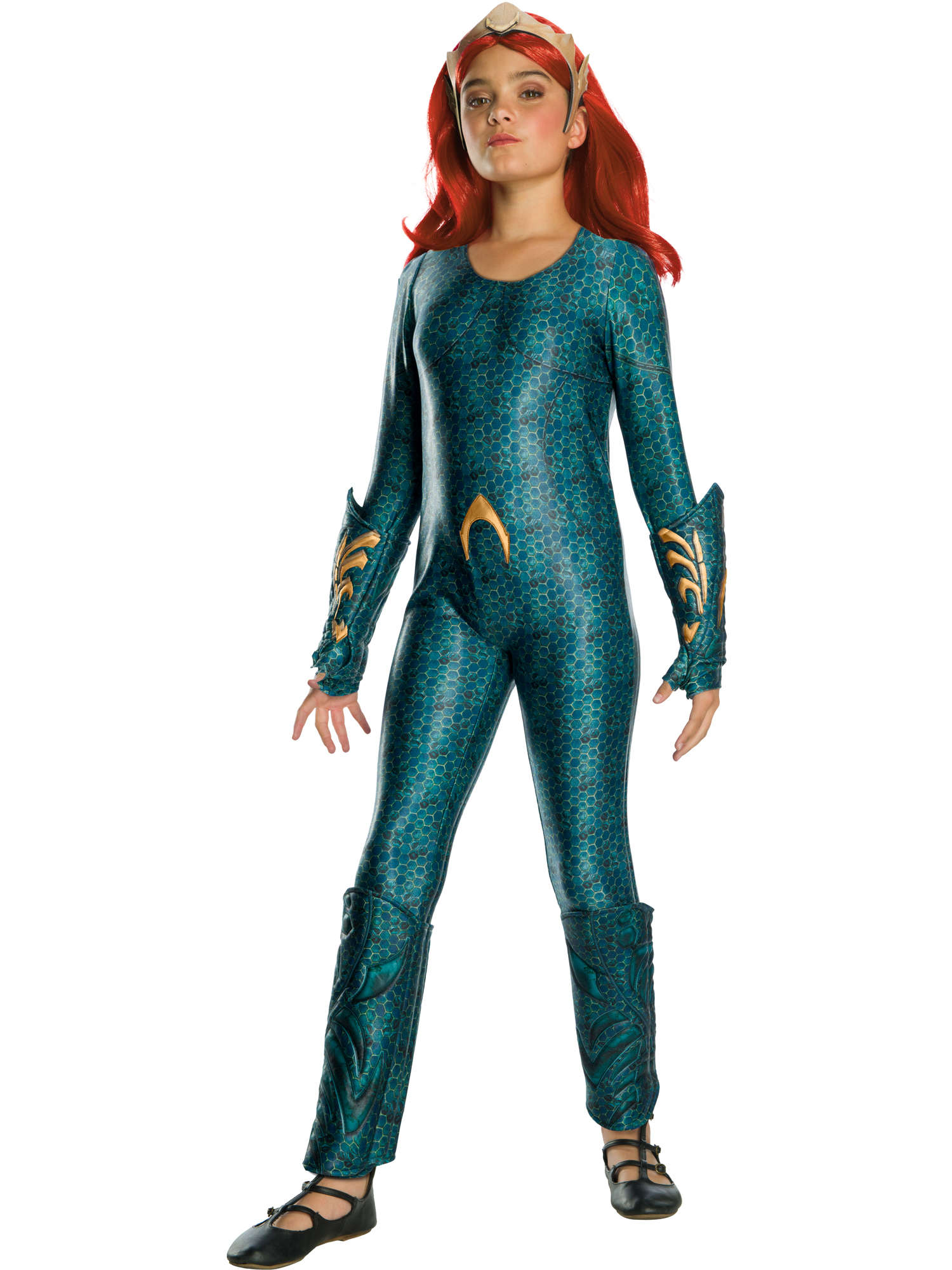 Mera, Aquaman, Multi, WB DC Comics, Kids Costumes, Medium, Front