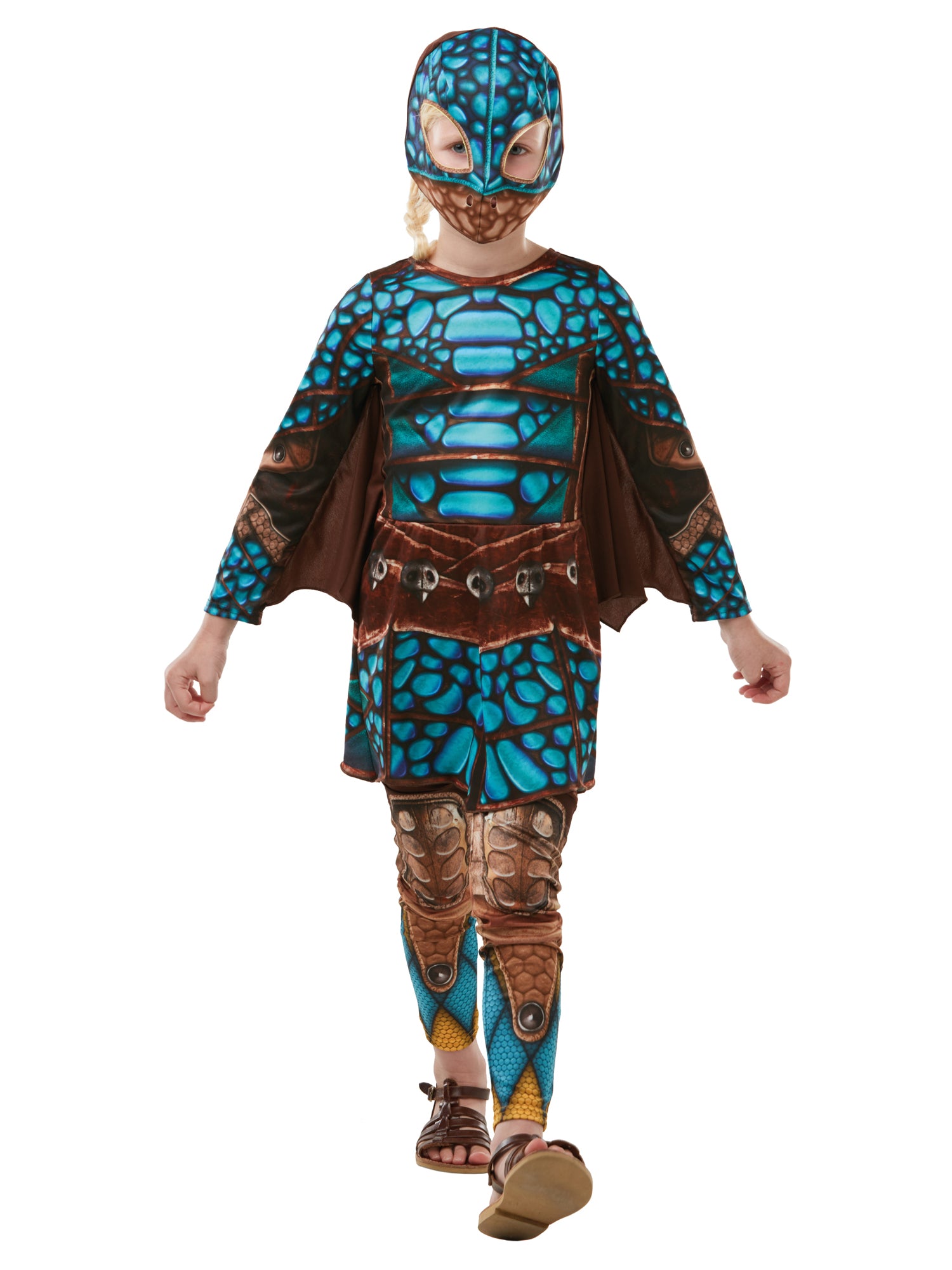 Astrid, Multi, How To Train Your Dragon, Kids Costumes, Small, Back