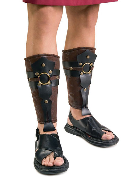 Roman Leg Guard Costume Accessory