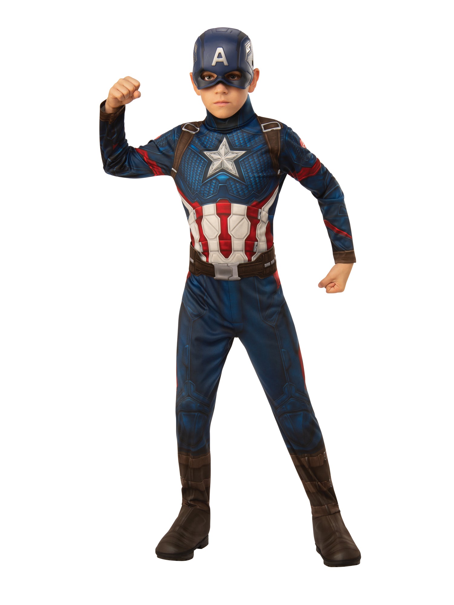 Captain America, Endgame, Avengers, Endgame, Multi, Marvel, Kids Costumes, Medium, Front