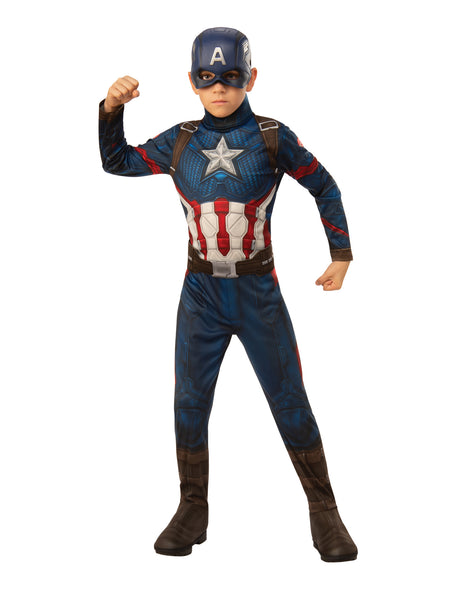 Kids Captain America Costume From Marvel Endgame