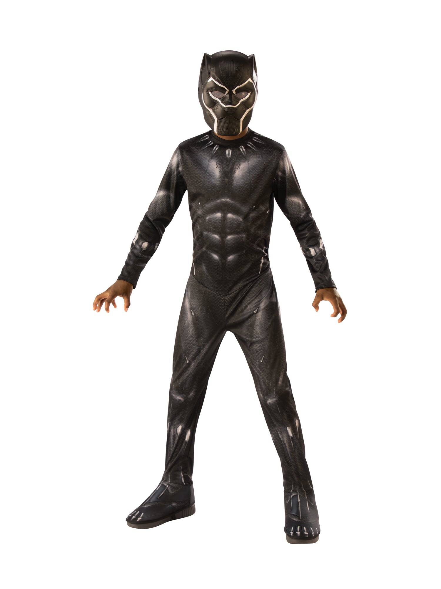 Black Panther, Endgame, Avengers, Endgame, Multi, Marvel, Kids Costumes, Small, Front