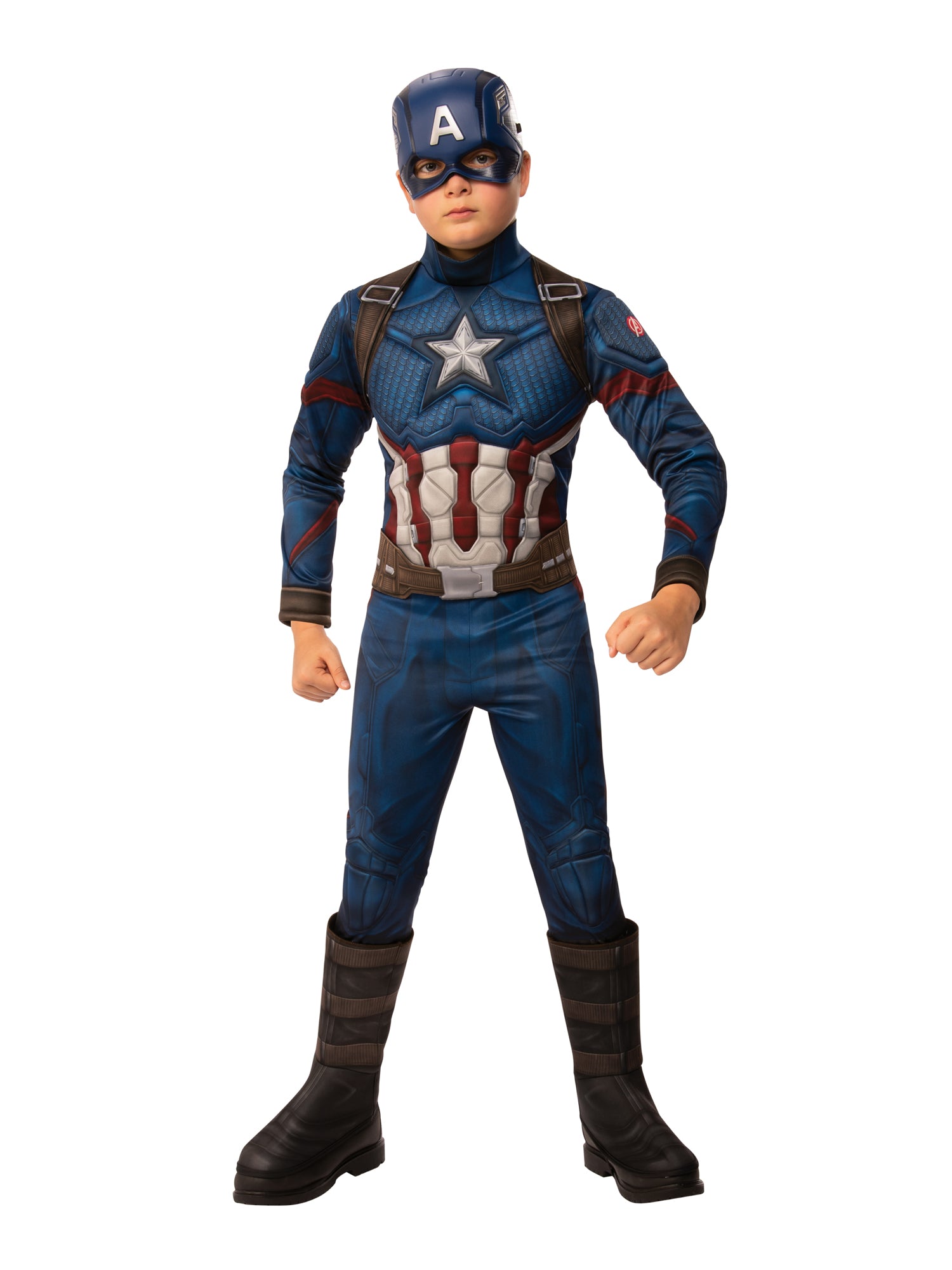Captain America, Endgame, Avengers, Endgame, Multi, Marvel, Kids Costumes, Large, Front