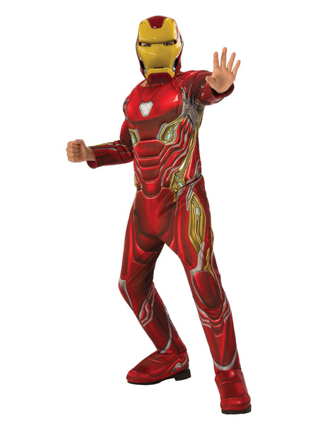 Kids Deluxe Iron Man Costume From Marvel Endgame