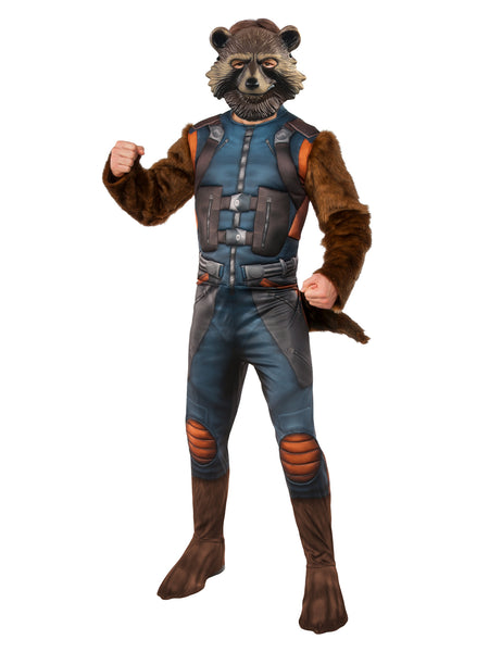Adult Deluxe Rocket Raccoon Costume From Marvel Endgame