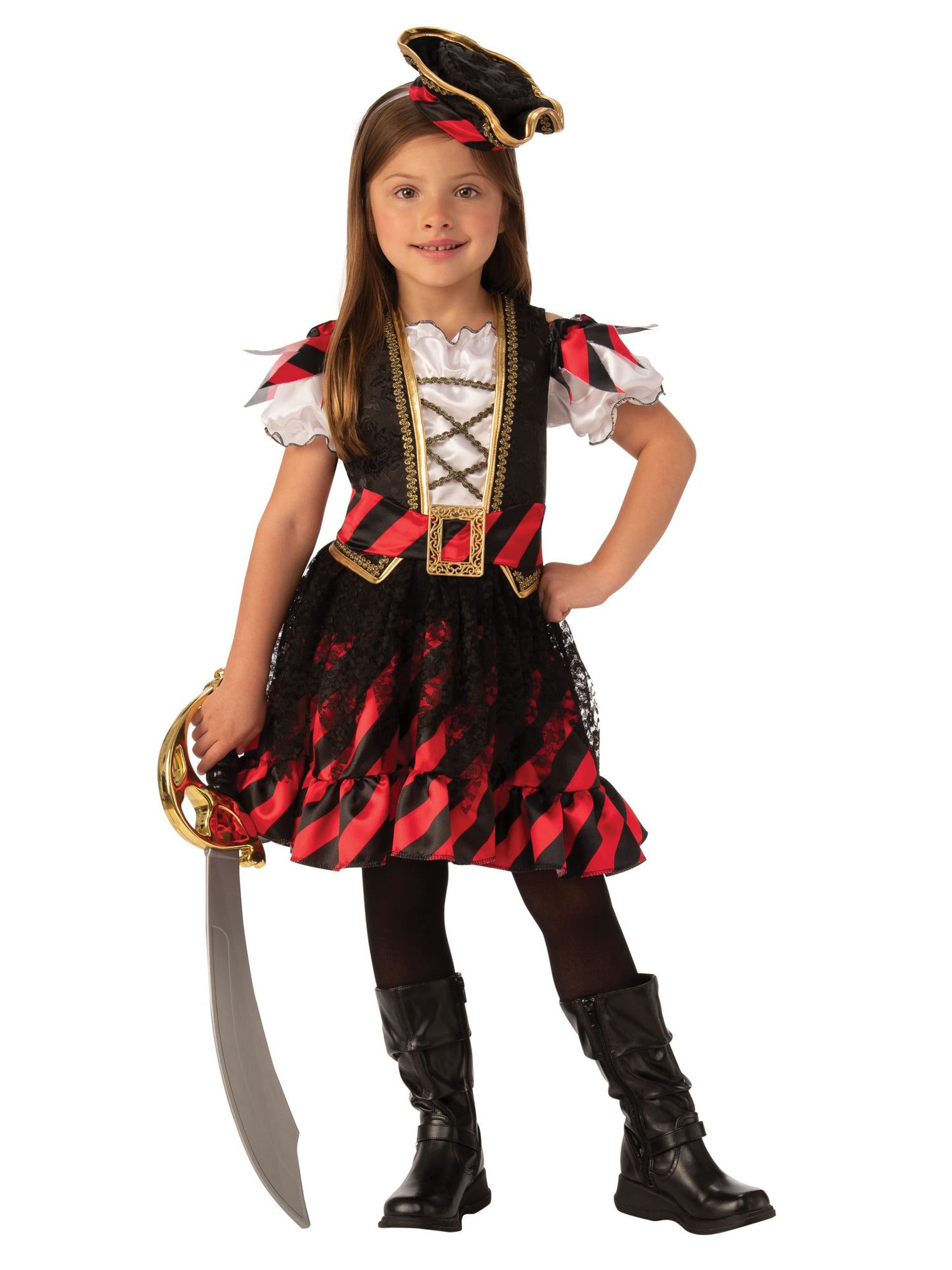 Pirate, Multi, Generic, Kids Costumes, , Front