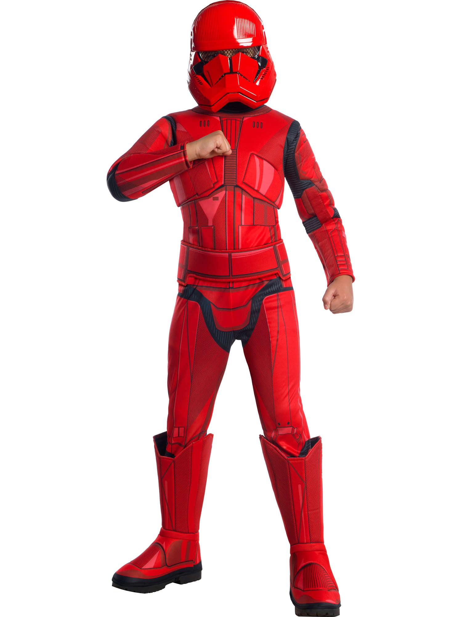 Red Trooper, The Rise Of Skywalker, Episode IX, The Rise Of Skywalker, Multi, Star Wars, Kids Costumes, Small, Front