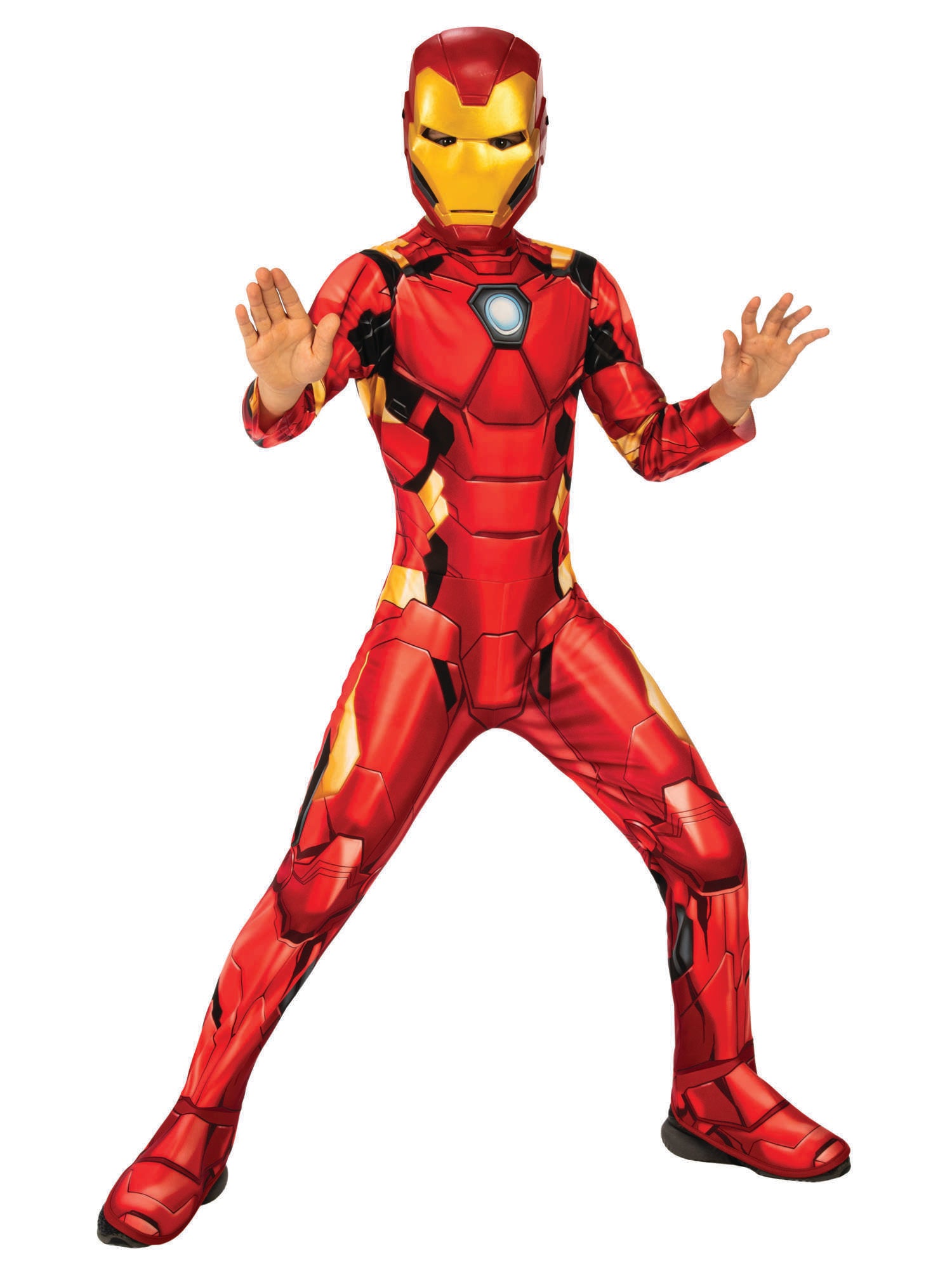 Iron man, Avengers, Multi, Marvel, Kids Costumes, Extra Small, Front