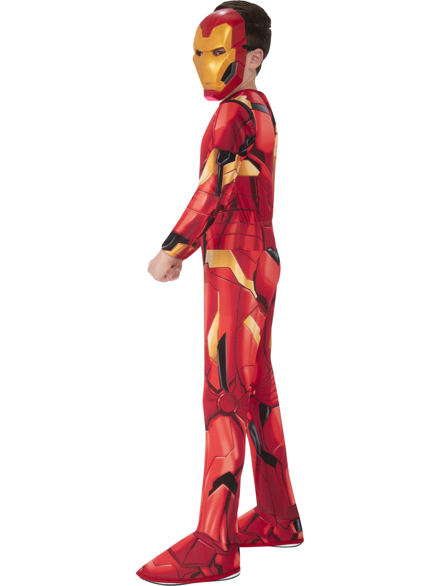 Iron man, Avengers, Multi, Marvel, Kids Costumes, Extra Small, Side